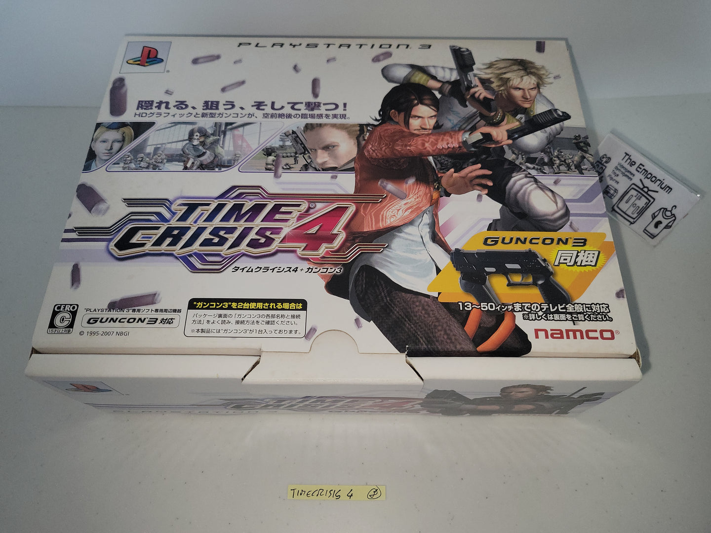 Time Crisis 4 with Guncon 3 Set - Sony PS3 Playstation 3