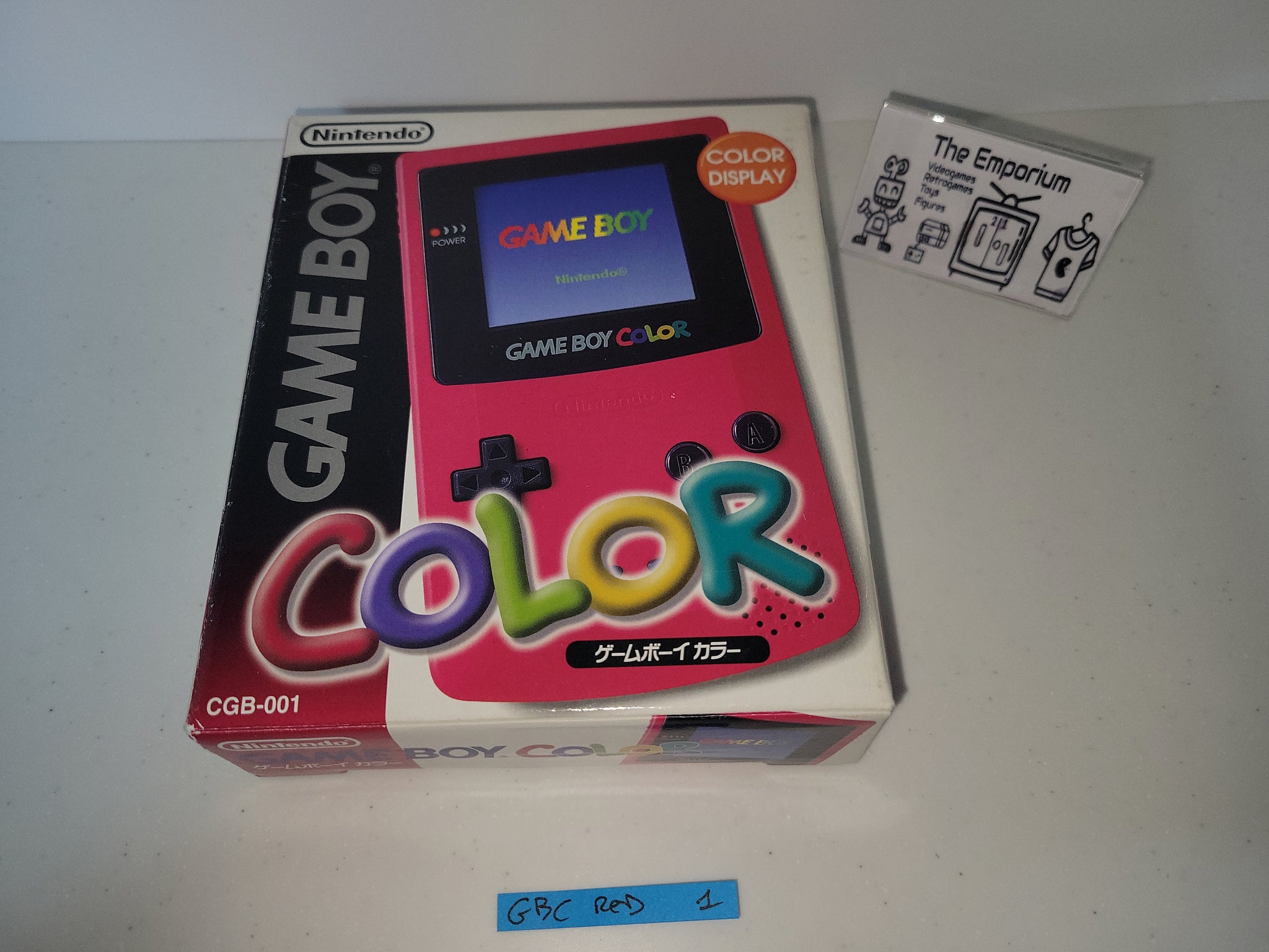 GameBoy Color Console -Red- - Nintendo GB GameBoy – The Emporium 