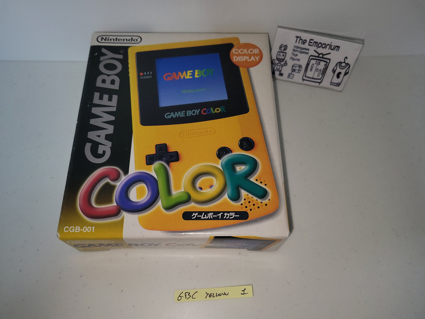 GameBoy Color Console -Yellow- - Nintendo GB GameBoy