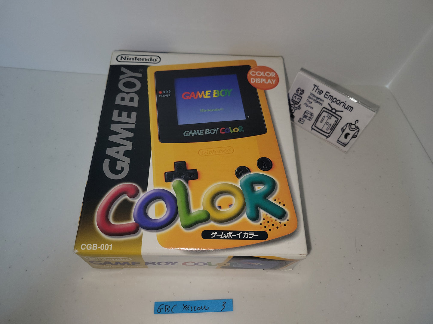 GameBoy Color Console -Yellow- - Nintendo GB GameBoy