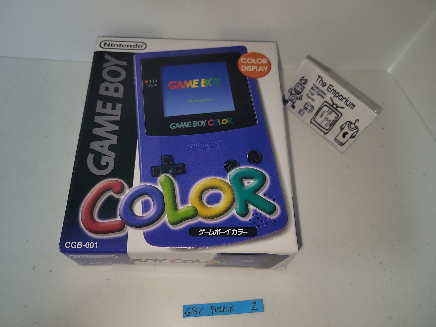 Game Boy Color (Purple) - Nintendo GB GameBoy