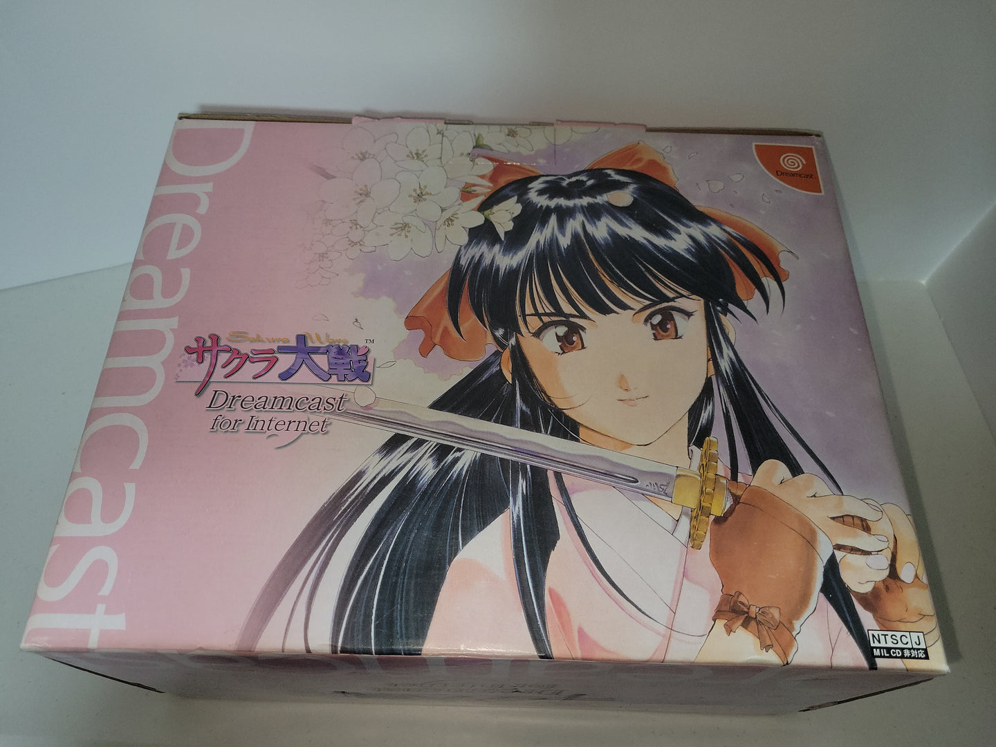 Sakura Wars Dreamcast console BOX and MANUAL ONLY - Sega dc Dreamcast