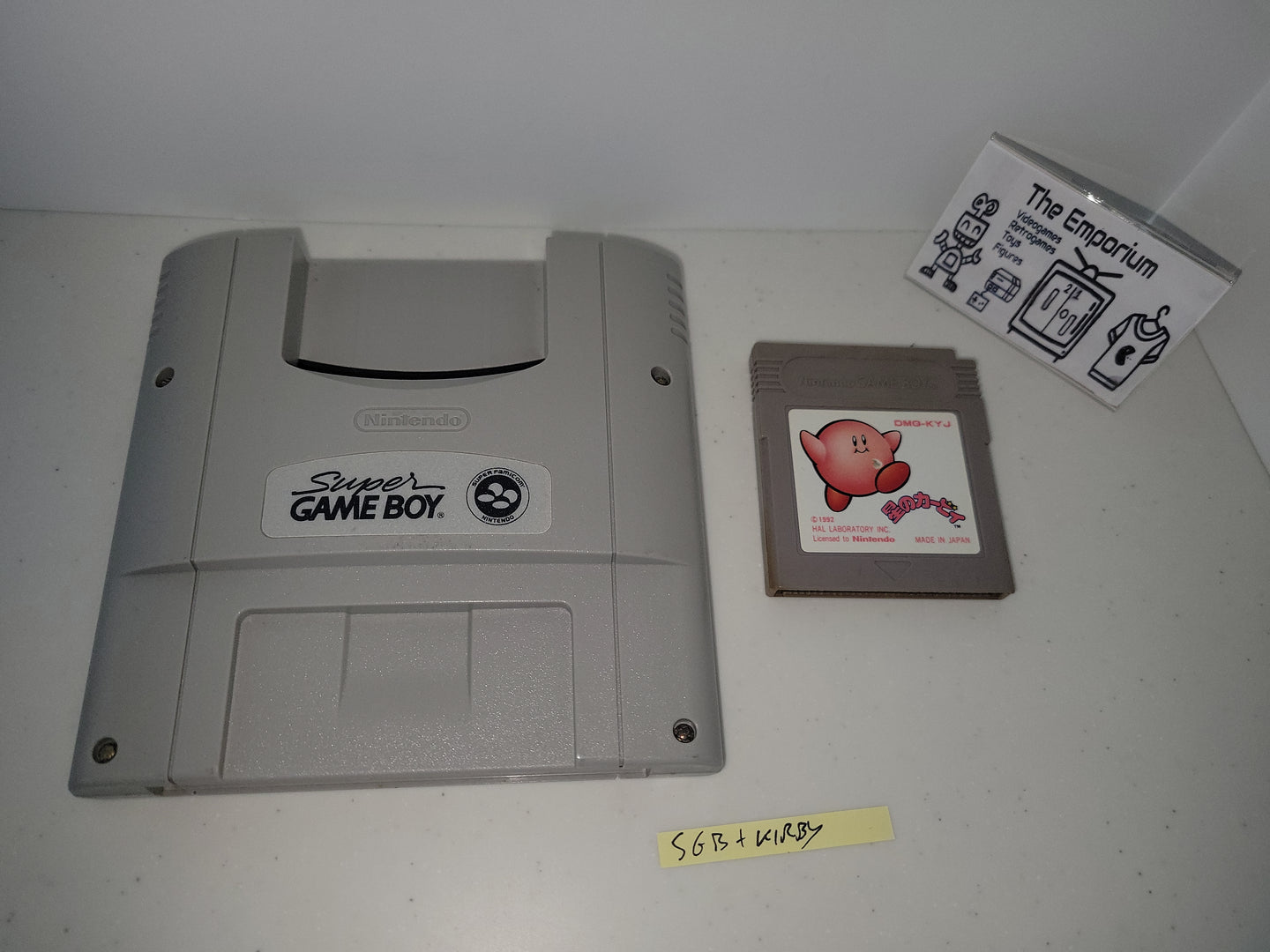 Super GameBoy Adapter + Kirby - Nintendo Sfc Super Famicom