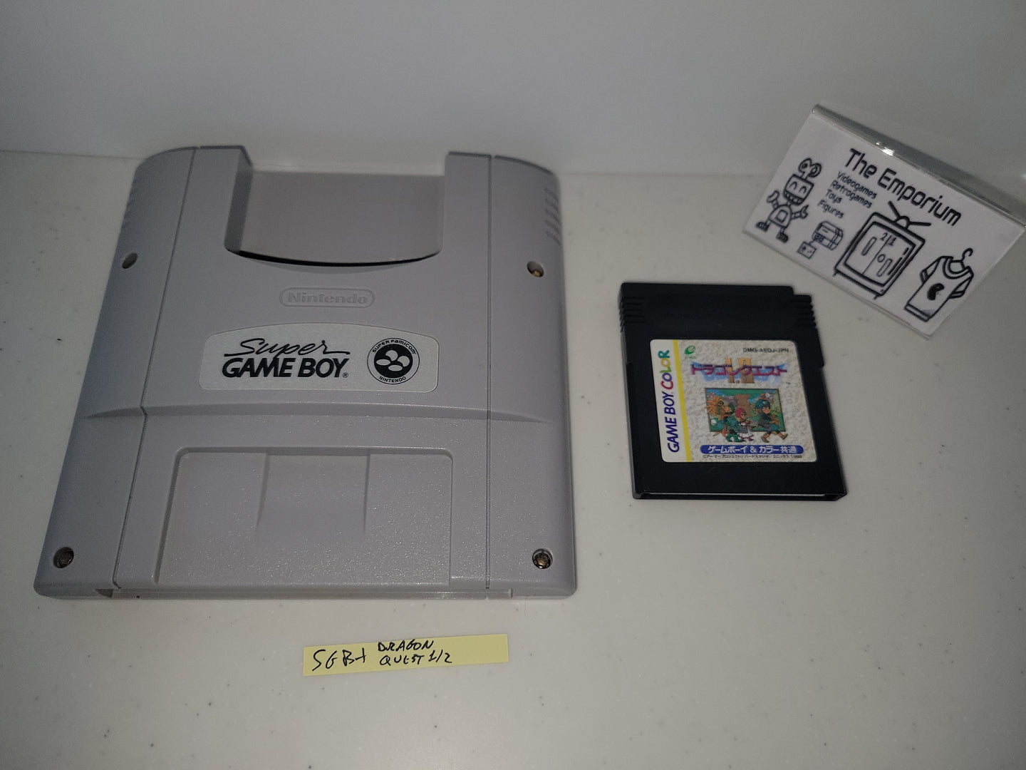 Super GameBoy Adapter + Dragon Quest 1-2 - Nintendo Sfc Super Famicom