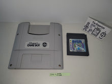 Load image into Gallery viewer, Super GameBoy Adapter + Pokemon  Silver - Nintendo Sfc Super Famicom
