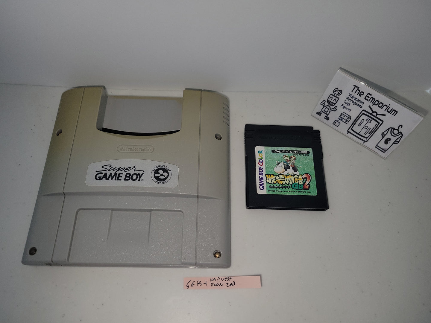 Super GameBoy Adapter + Harvest Moon 2 gb - Nintendo Sfc Super Famicom