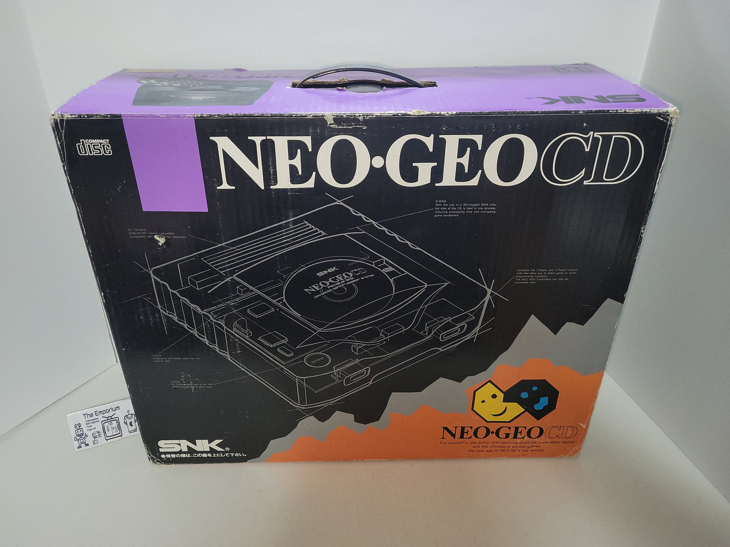 Snk NeoGeo Cd Console - Snk Neogeo cd ngcd