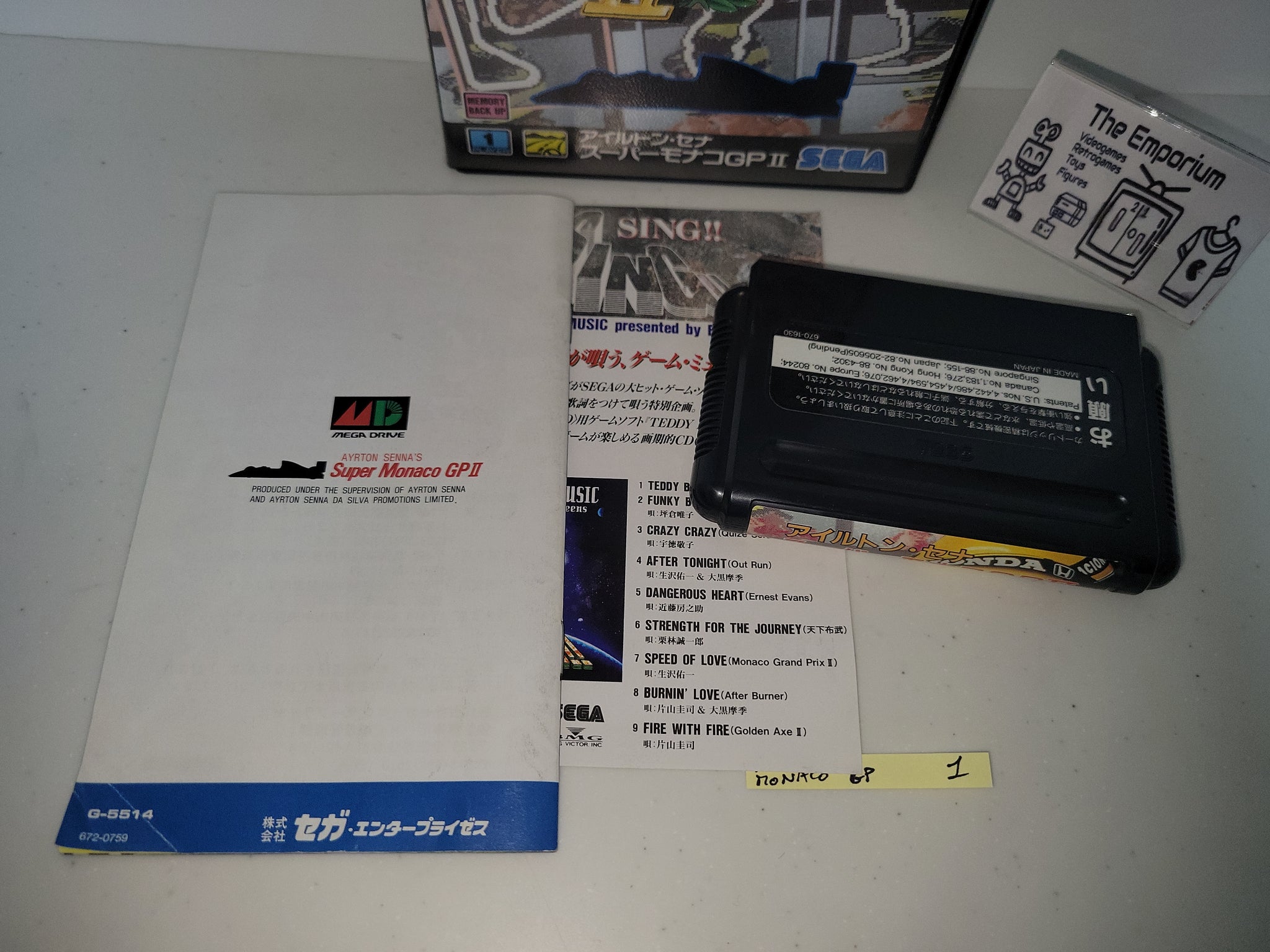 Super Monaco GP2 Sega megdrive - Consoles