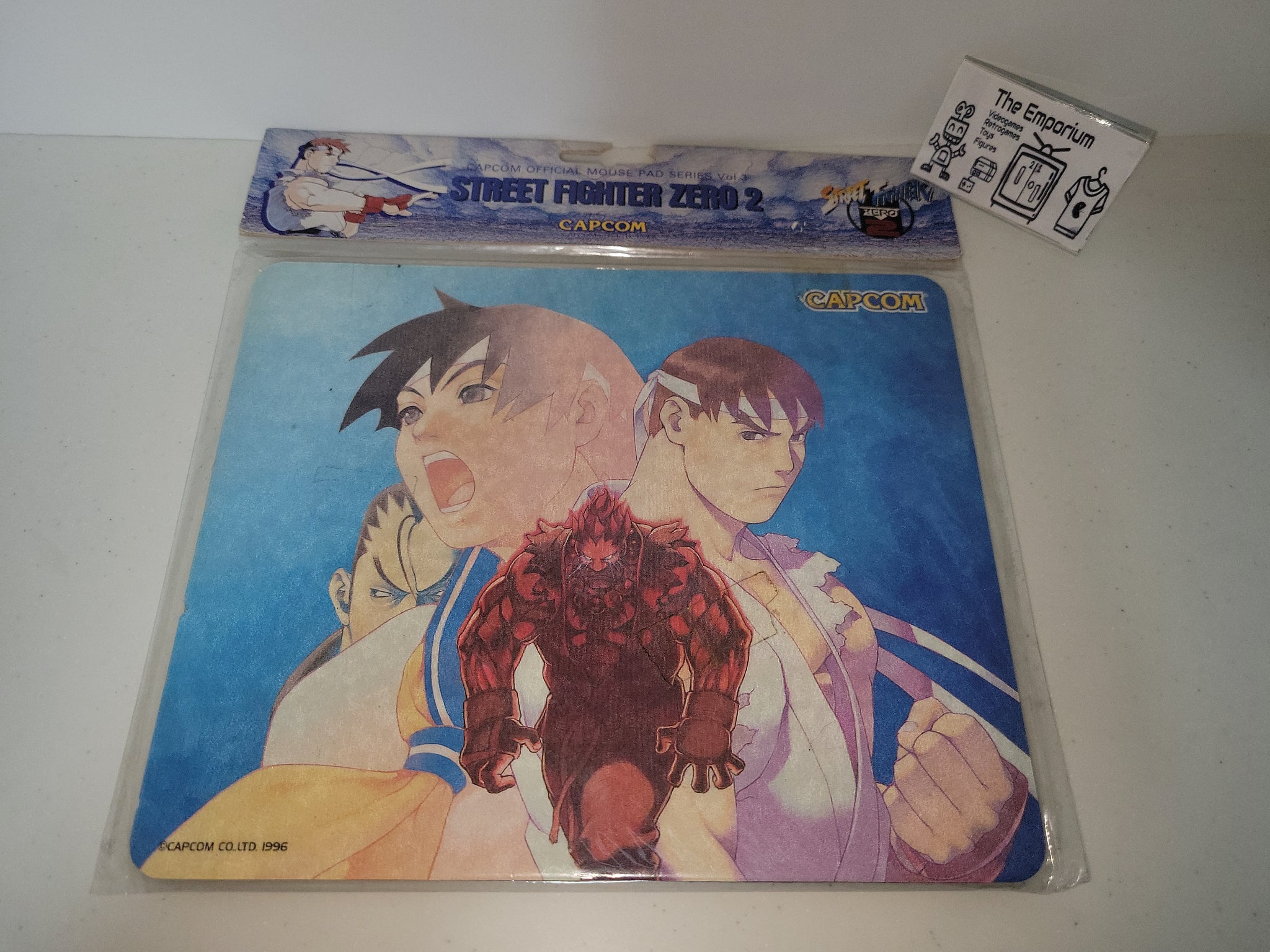 sergio - Street Fighter Zero 2 Mousepad - toy action figure sergio - Street Fighter Zero 2 Mousepad - toy action figure