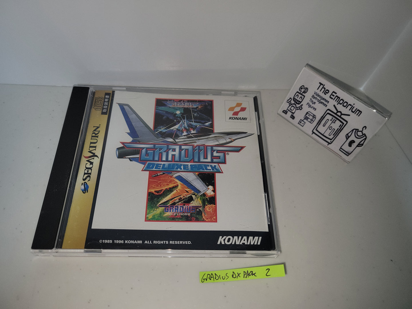 Gradius Deluxe Pack - Sega Saturn sat stn