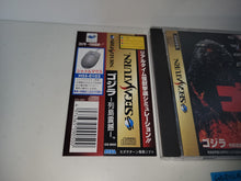 Load image into Gallery viewer, Godzilla: Rettousinnkann - Sega Saturn sat stn
