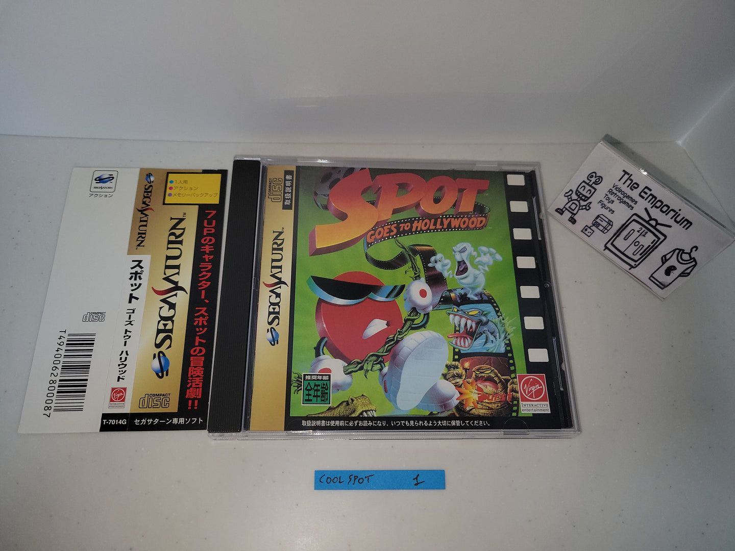 Spot Goes to Hollywood - Sega Saturn sat stn