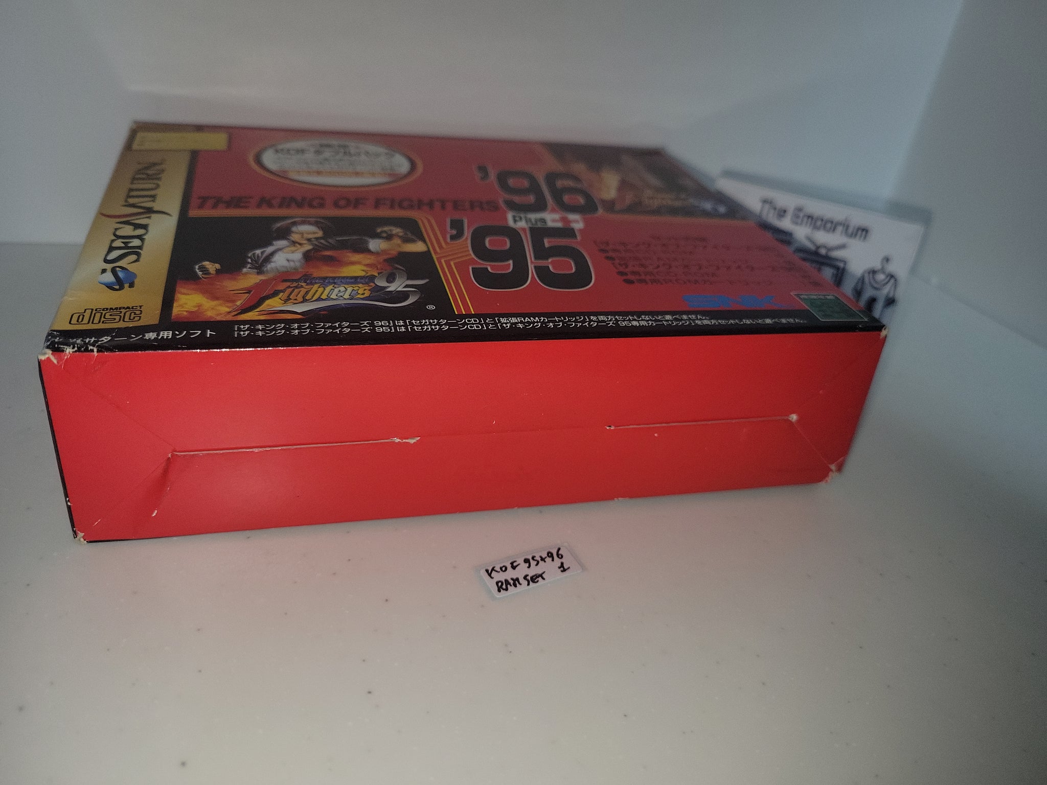 SNK kof95 special item BOX ピンバッジ付 SNK kof95 special item BOX ピンバッジ付（The King of