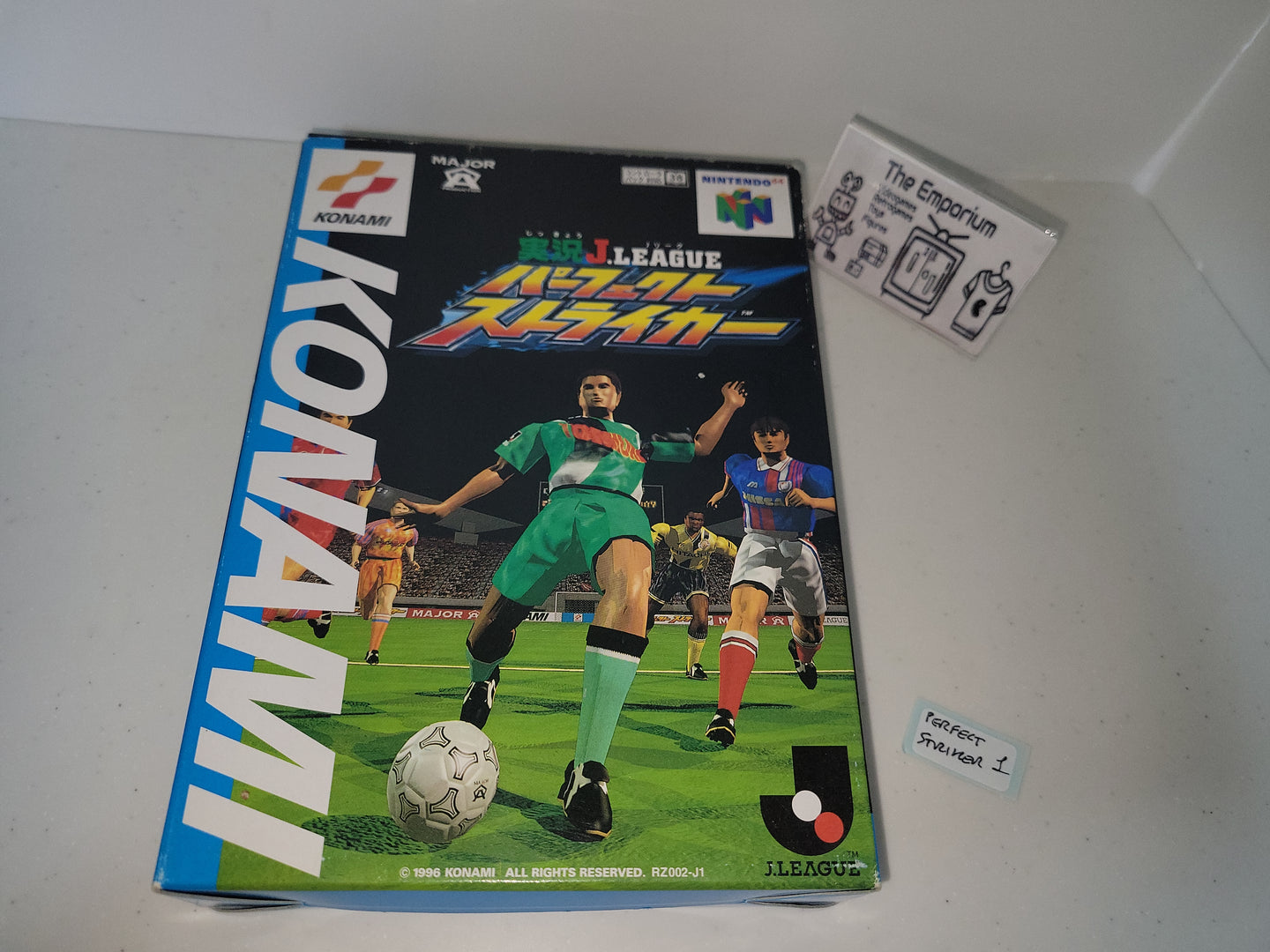 J. League Perfect Striker - Nintendo64 N64 Nintendo 64