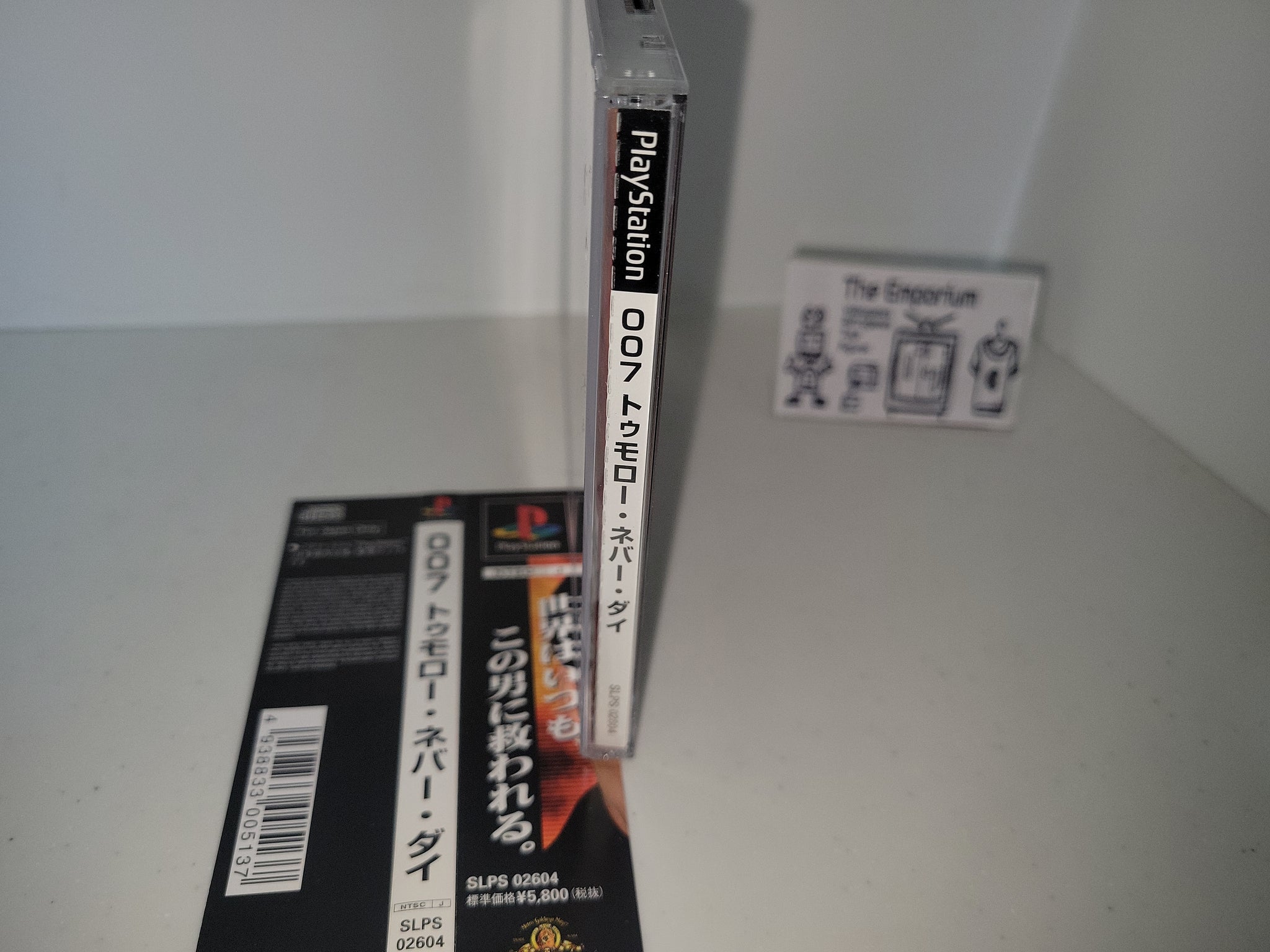 Manuel PS1 007 Tomorrow Never Dies – PAL, étiquette Noire, UNIQUEMENT Le Manuel