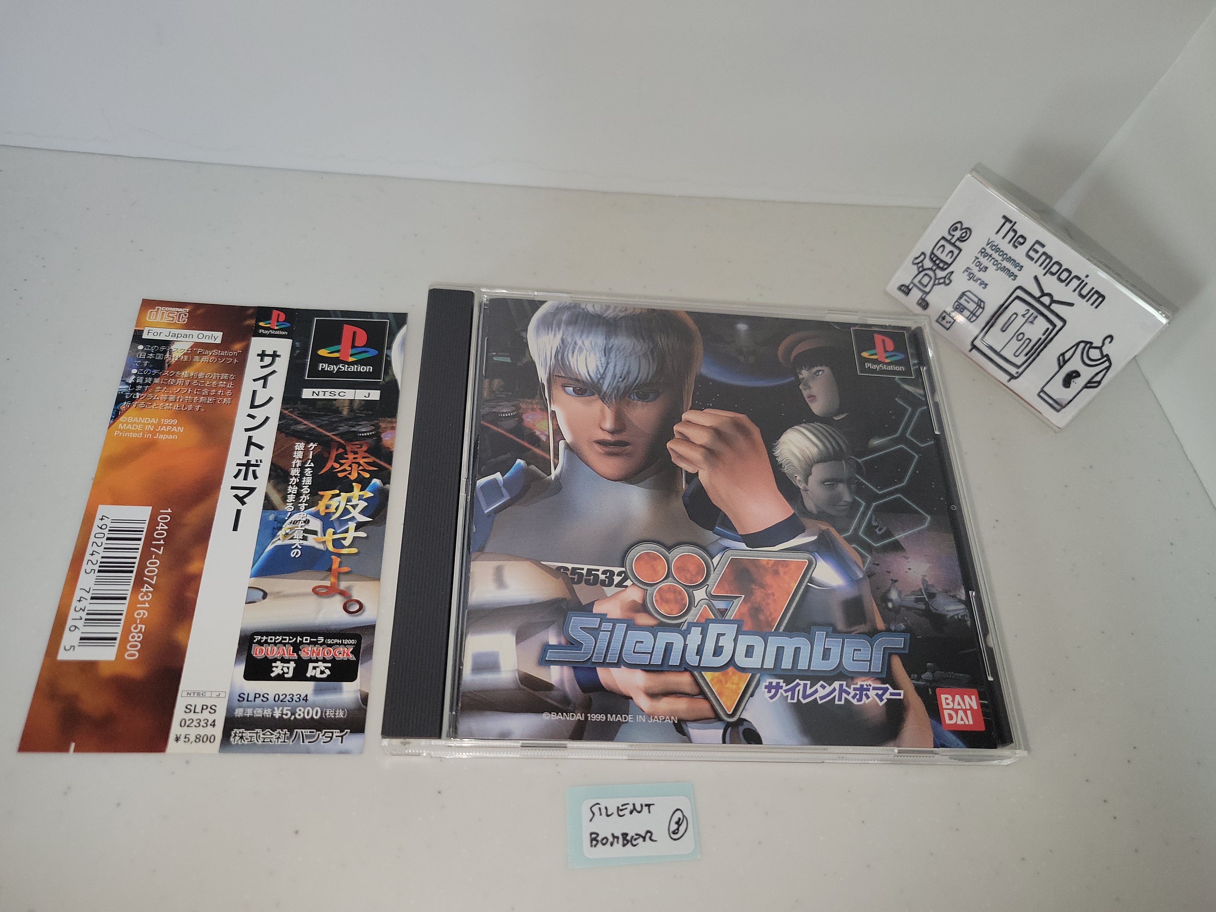 Silent Bomber Play It - PSX - Jeu Occasion Pas Cher Silent Bomber Play It - PSX - Jeu Occasion Pas Cher