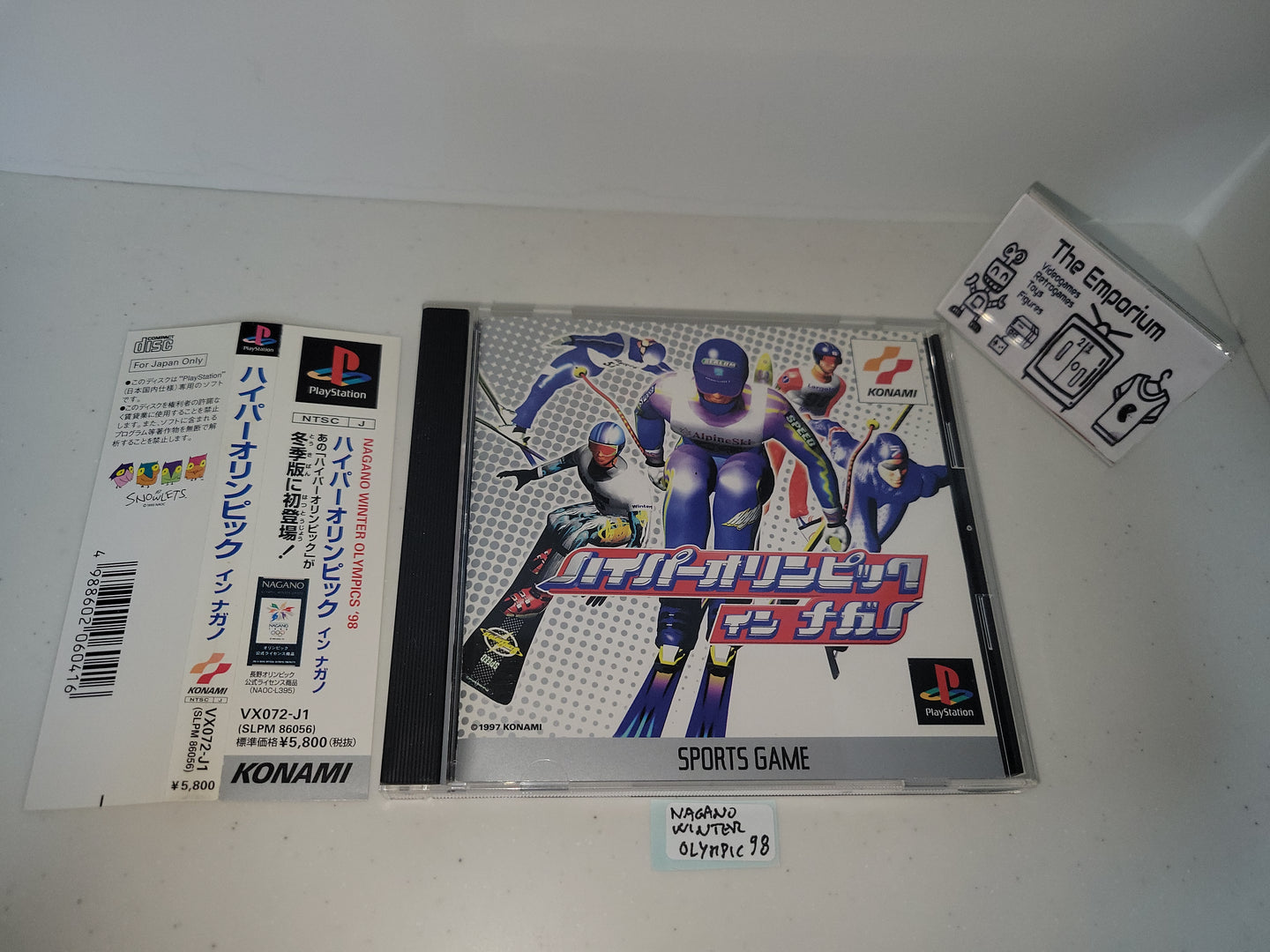 Nagano Winter Olympics 98 - Sony PS1 Playstation