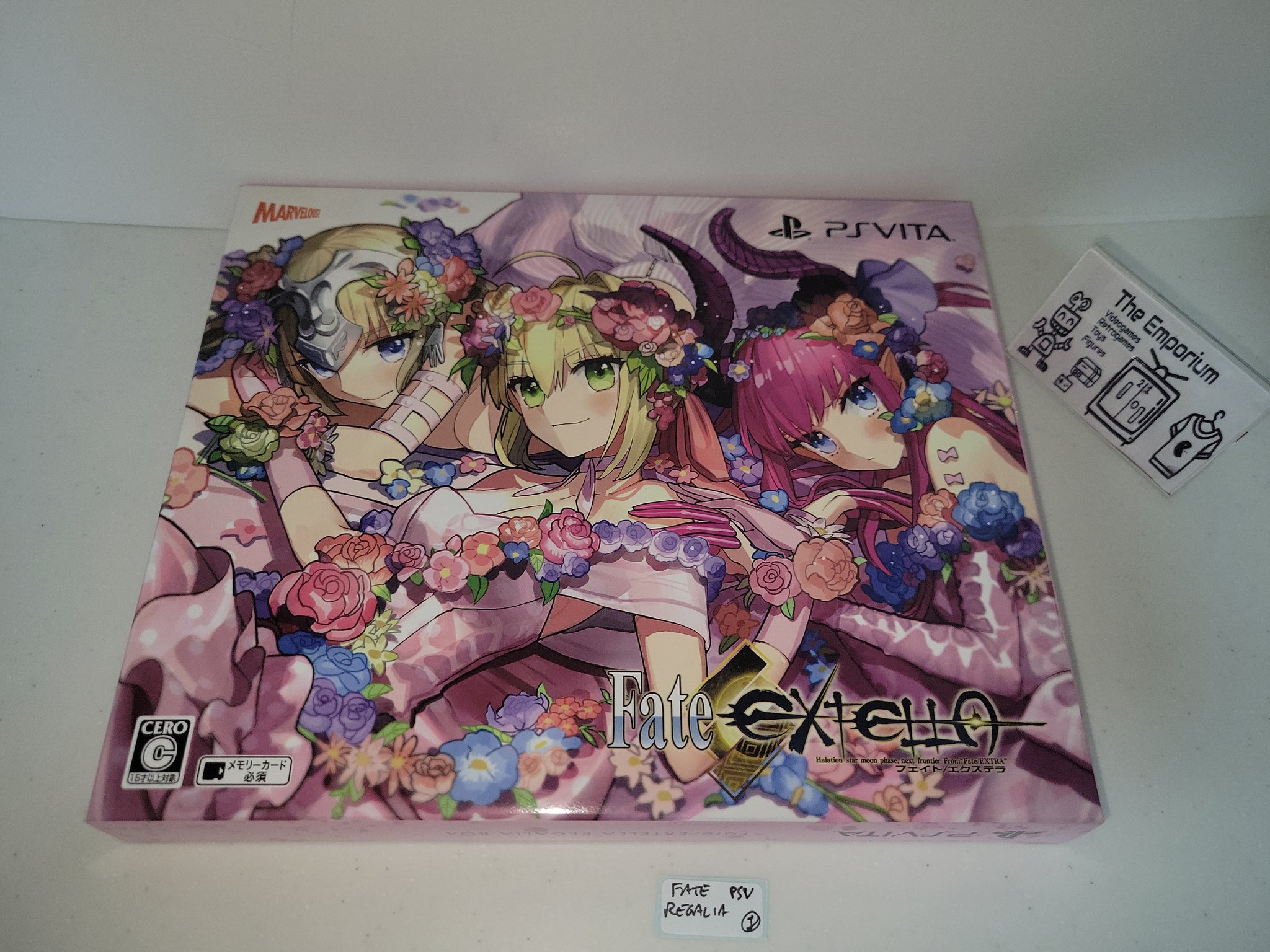 Fate/EXTELLA REGALIA BOX（PS Vita） In Stock* Fate Extella Regalia Box Limited Edition PS VITA
