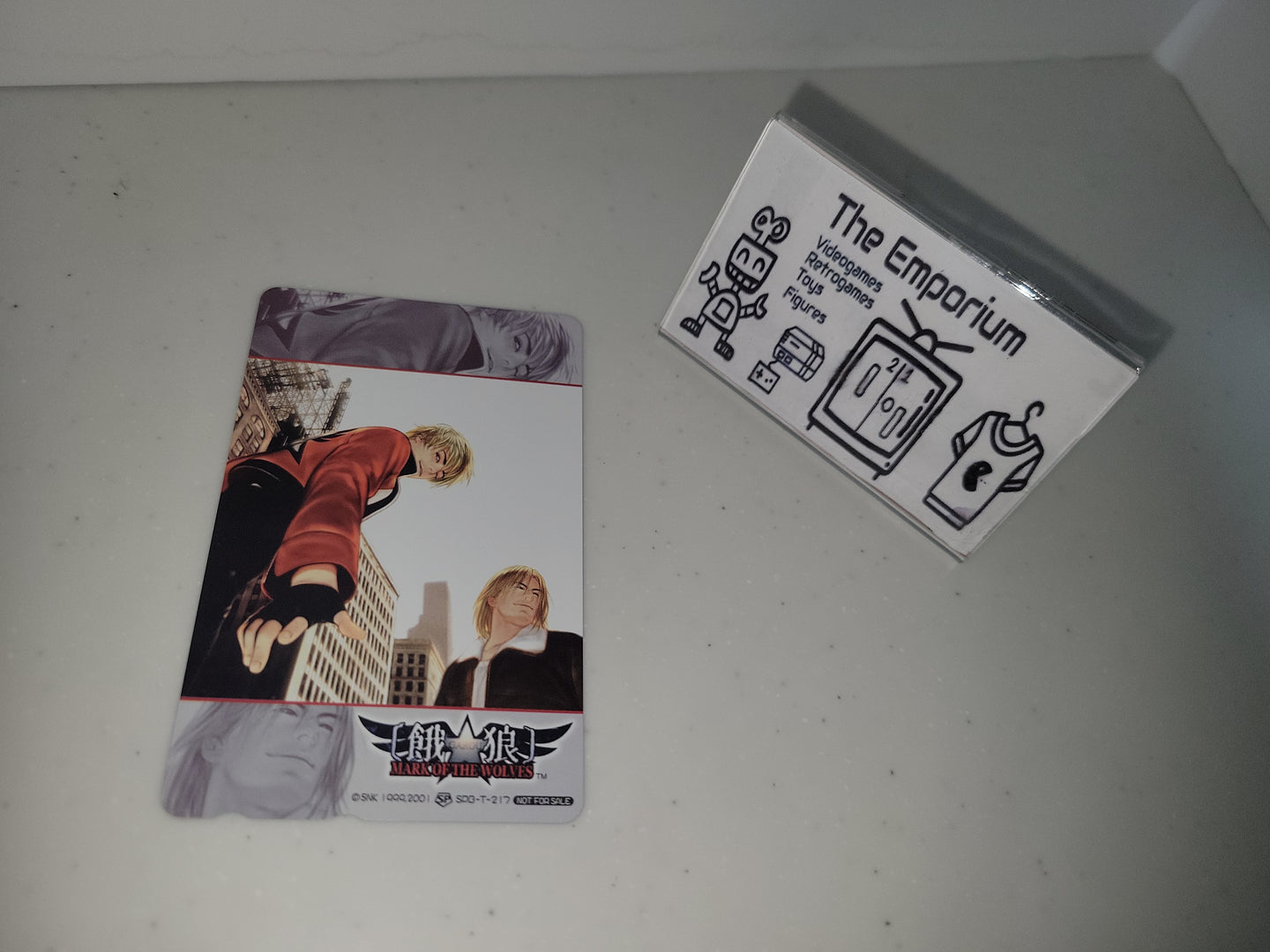 Garou Mark of the Wolves telecard - phonecard