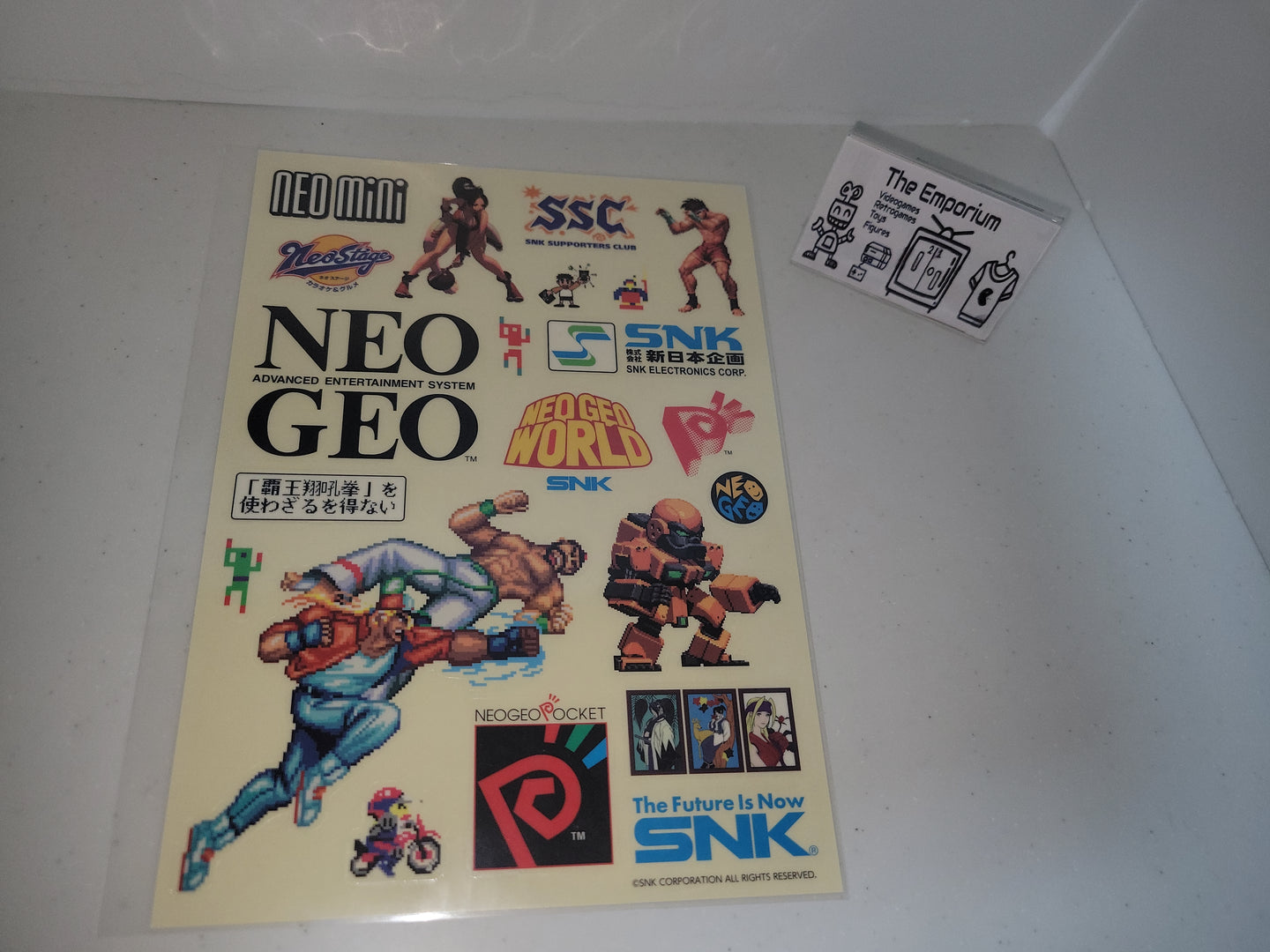 sergio - Snk NeoGeo Stickers - Arcade poster artset