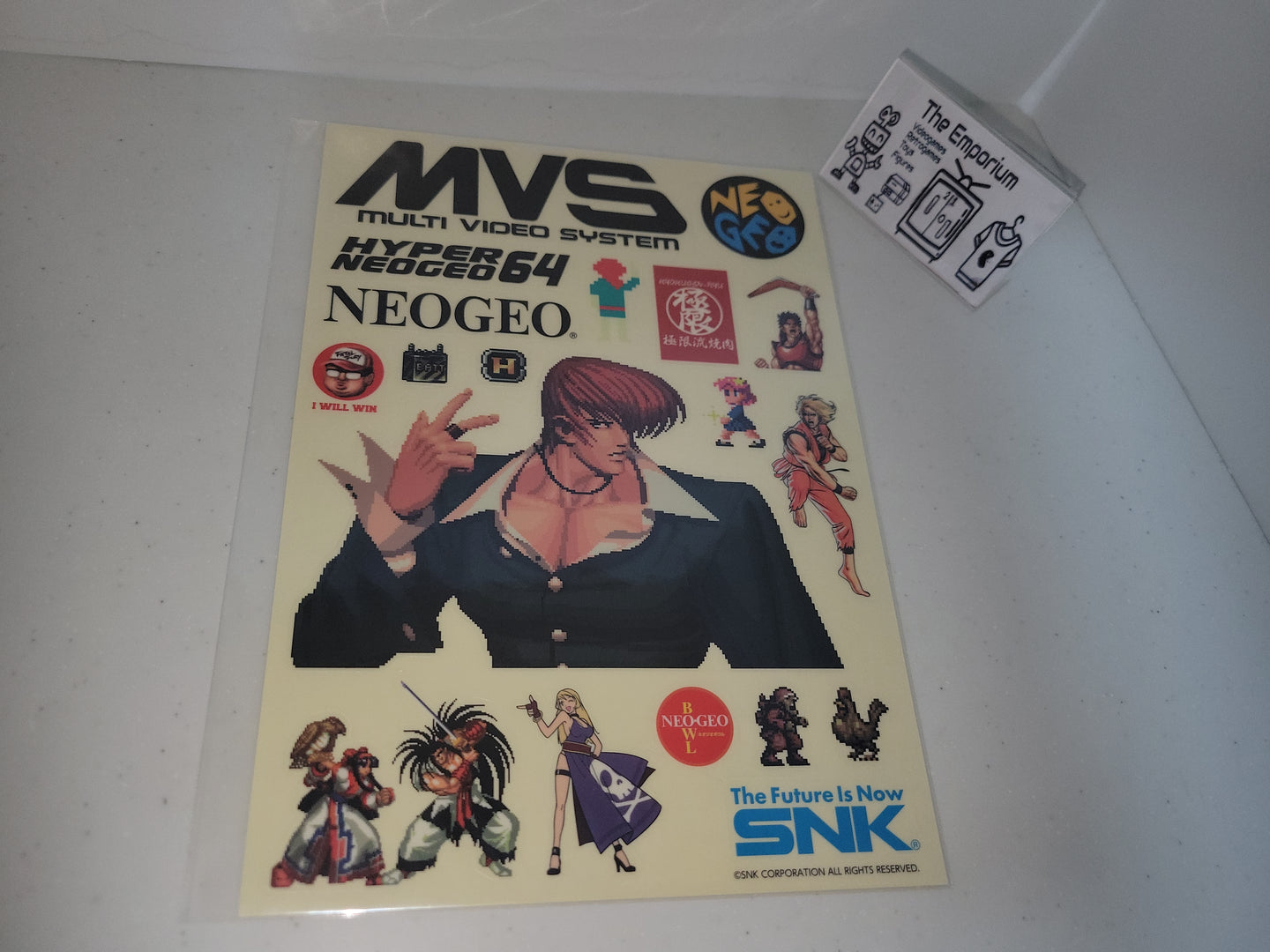 sergio - Snk NeoGeo Stickers - Arcade poster artset
