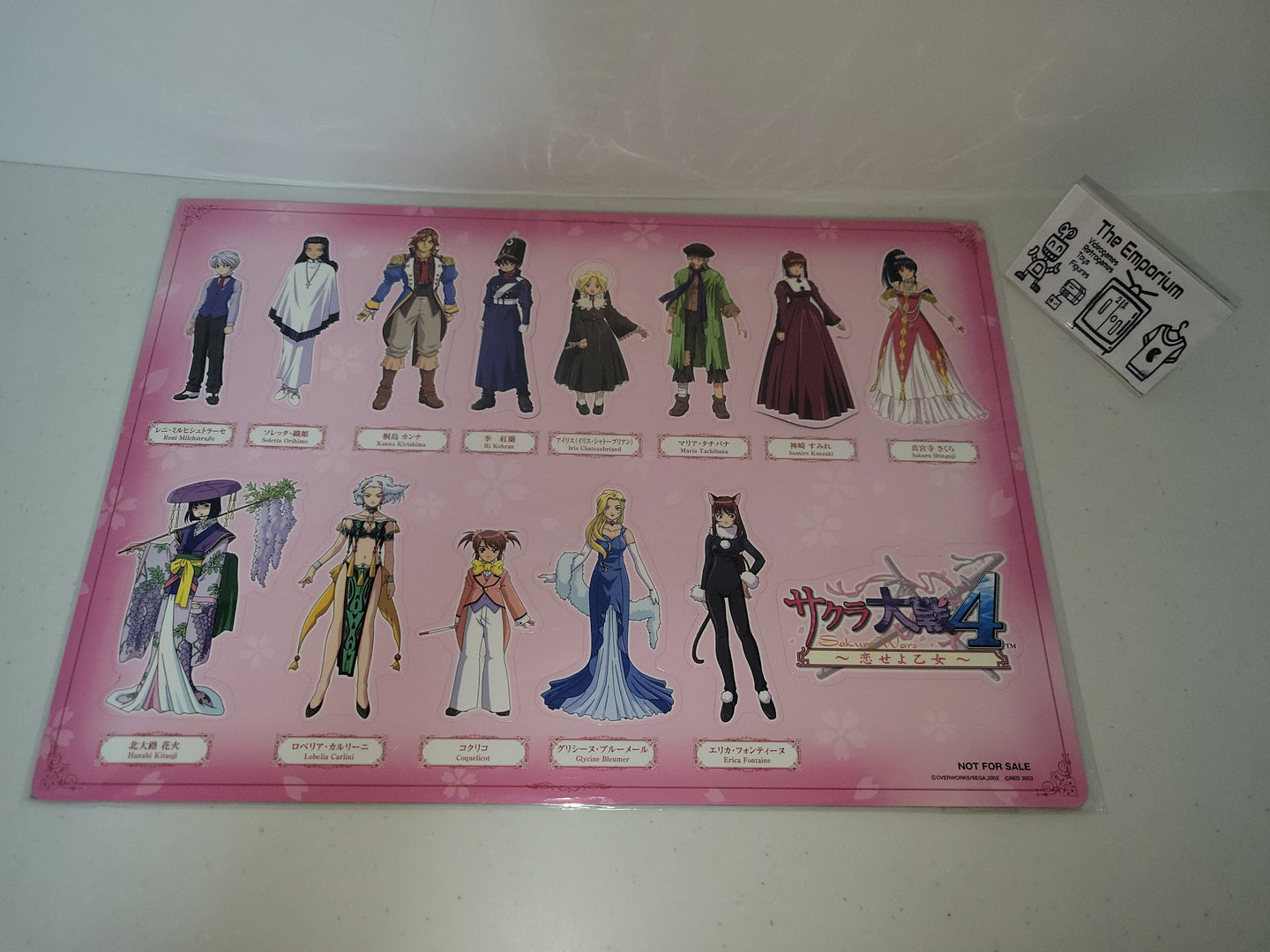 Sakura Taisen 4 Promo Magnet figures - toy action figure gadgets