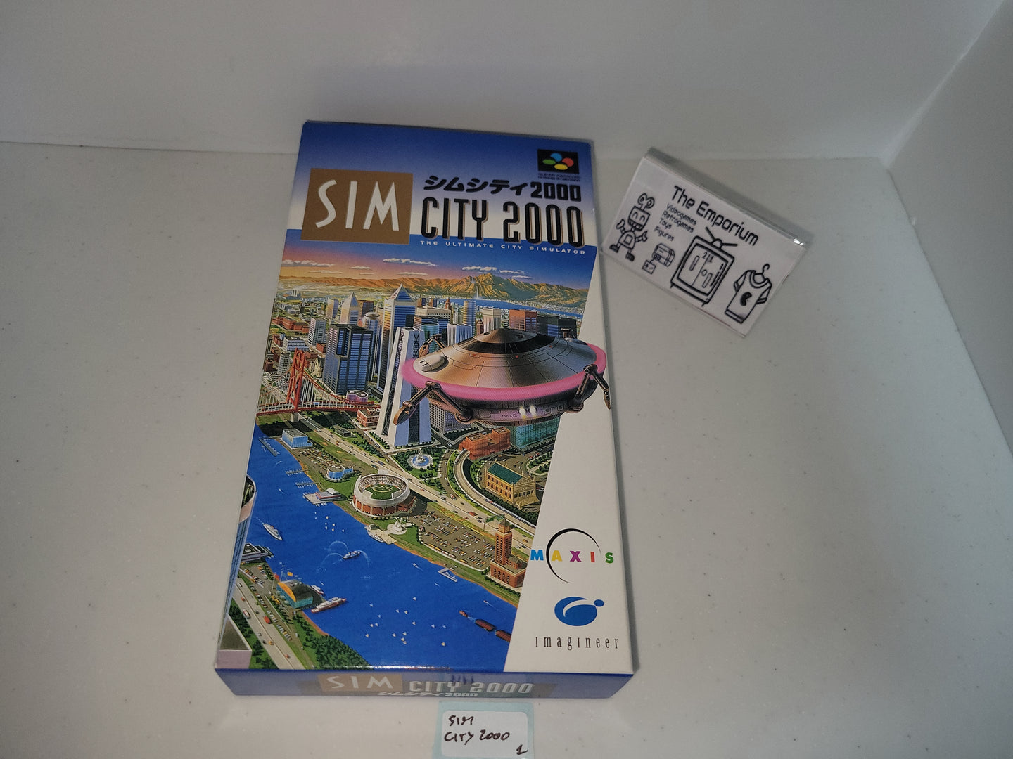 Sim City 2000 - Nintendo Sfc Super Famicom