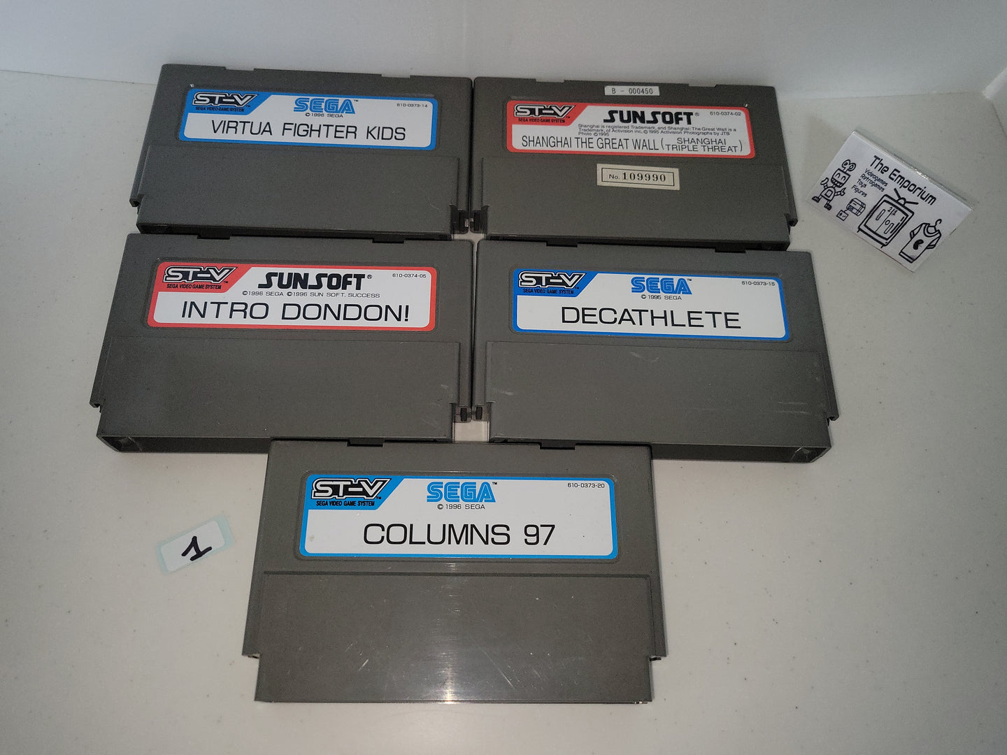 Sega ST-V lot of 5 Games - Arcade Pcb Printed Circuit Board