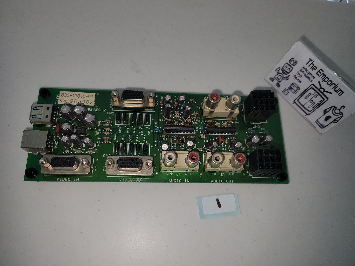 gian - Sega 838-13816 Vs link board - Arcade Pcb Printed Circuit Board