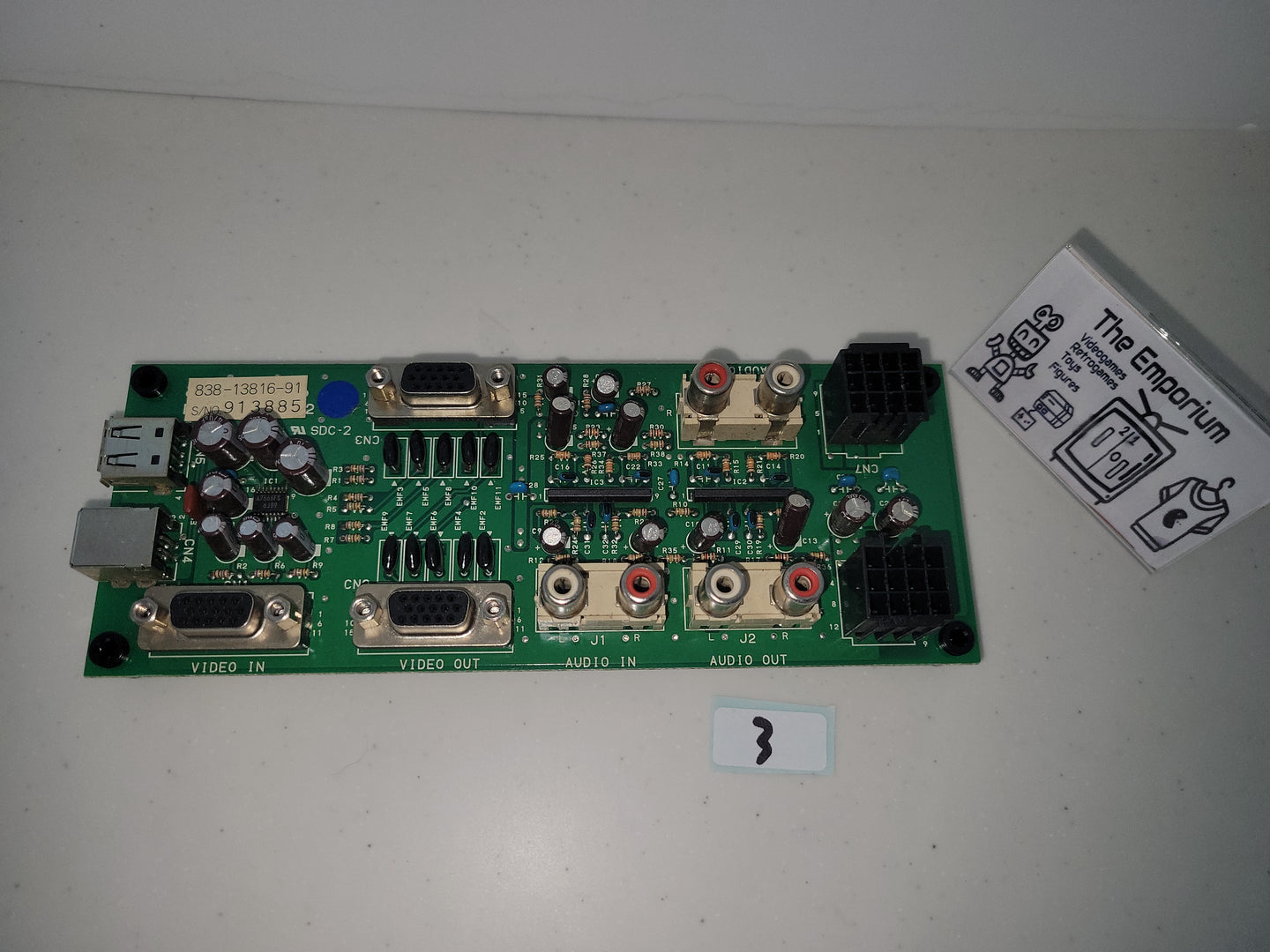 gian - Sega 838-13816 Vs link board - Arcade Pcb Printed Circuit Board