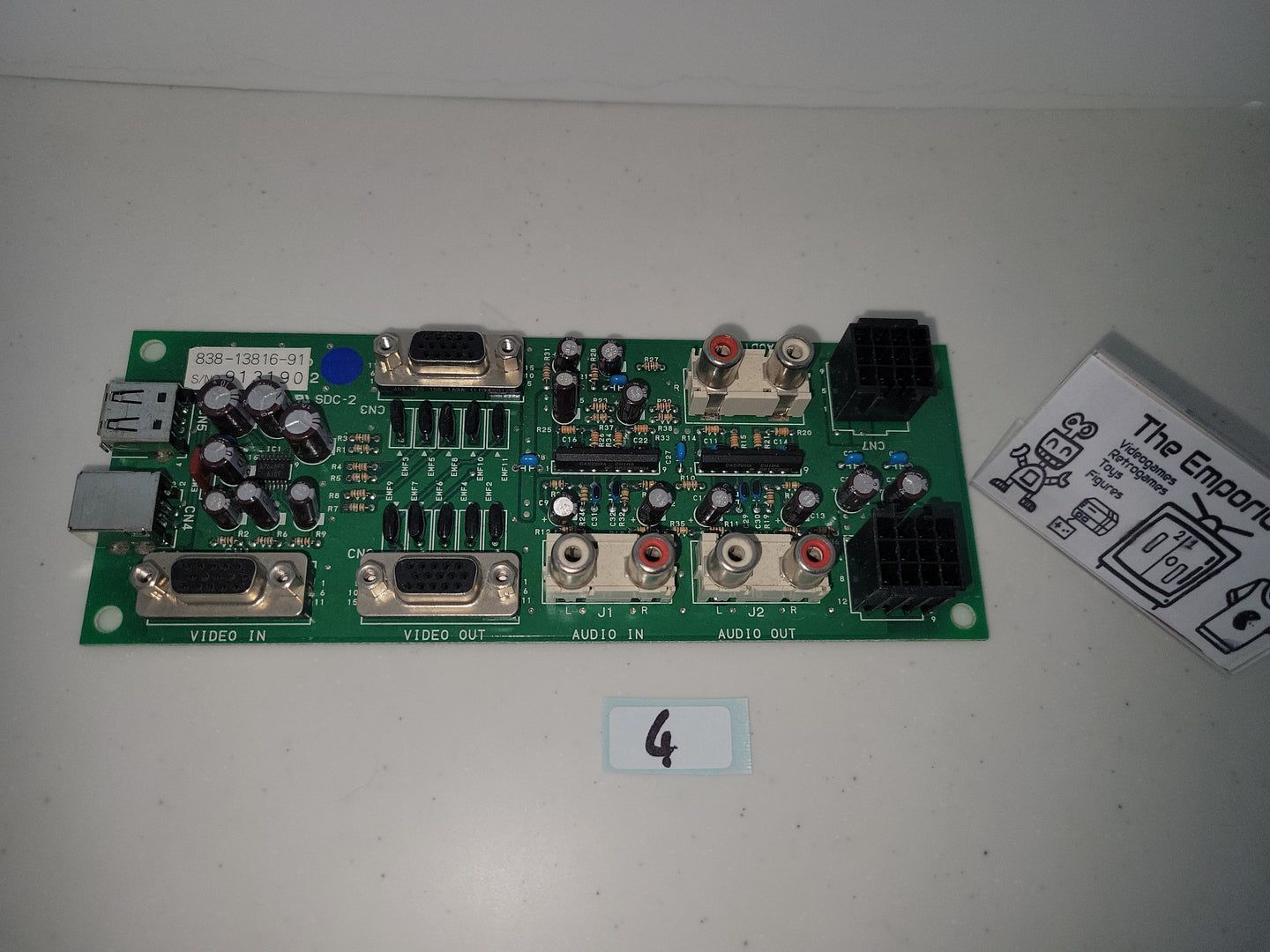Sega 838-13816 Vs link board - Arcade Pcb Printed Circuit Board