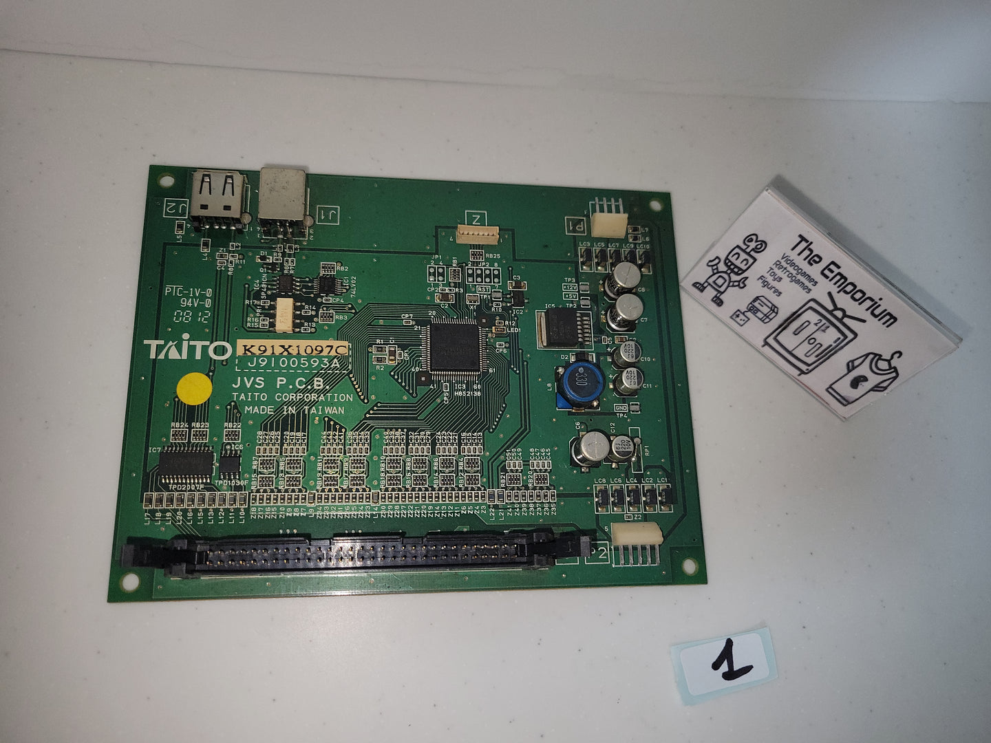送料無料の商品 JVS k91x1097c Taito Board Board Circuit Printed Pcb Arcade - ゲーム基板