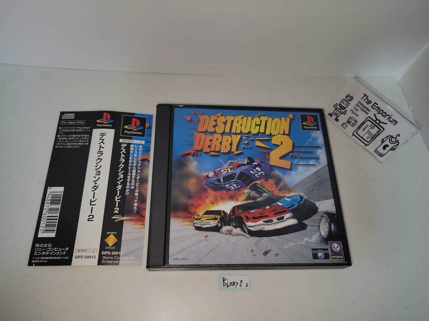 Destruction Derby 2 - Sony PS1 Playstation