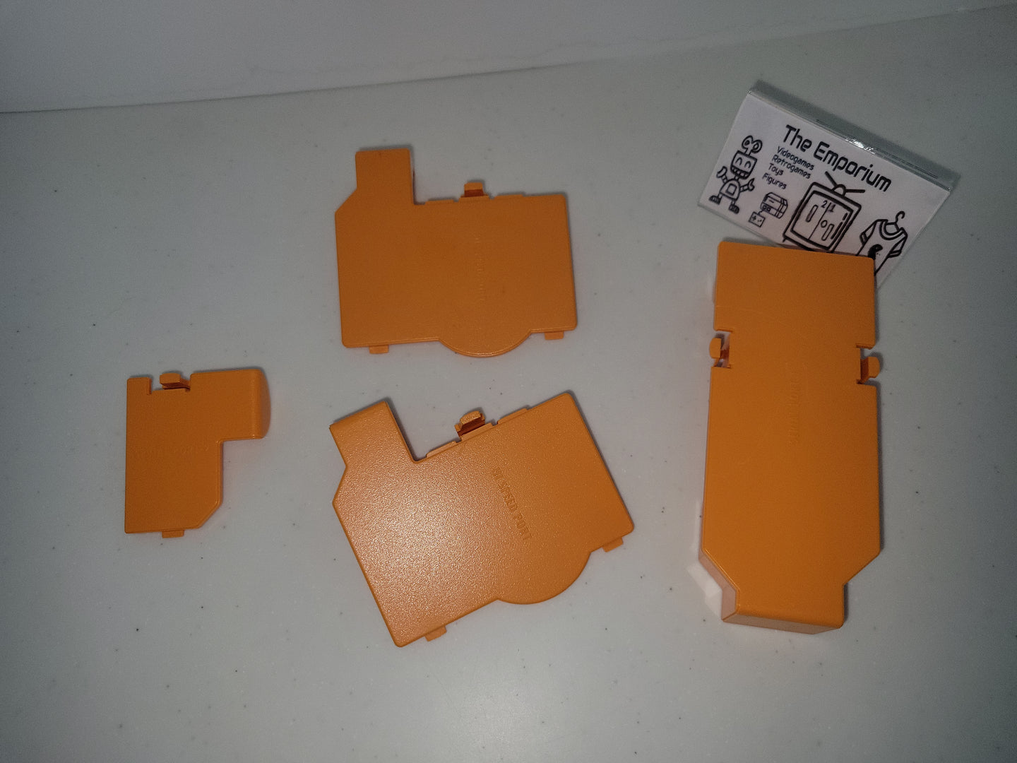 Nintendo GameCube Bottom port's Cover [Orange] - Nintendo GameCube GC NGC