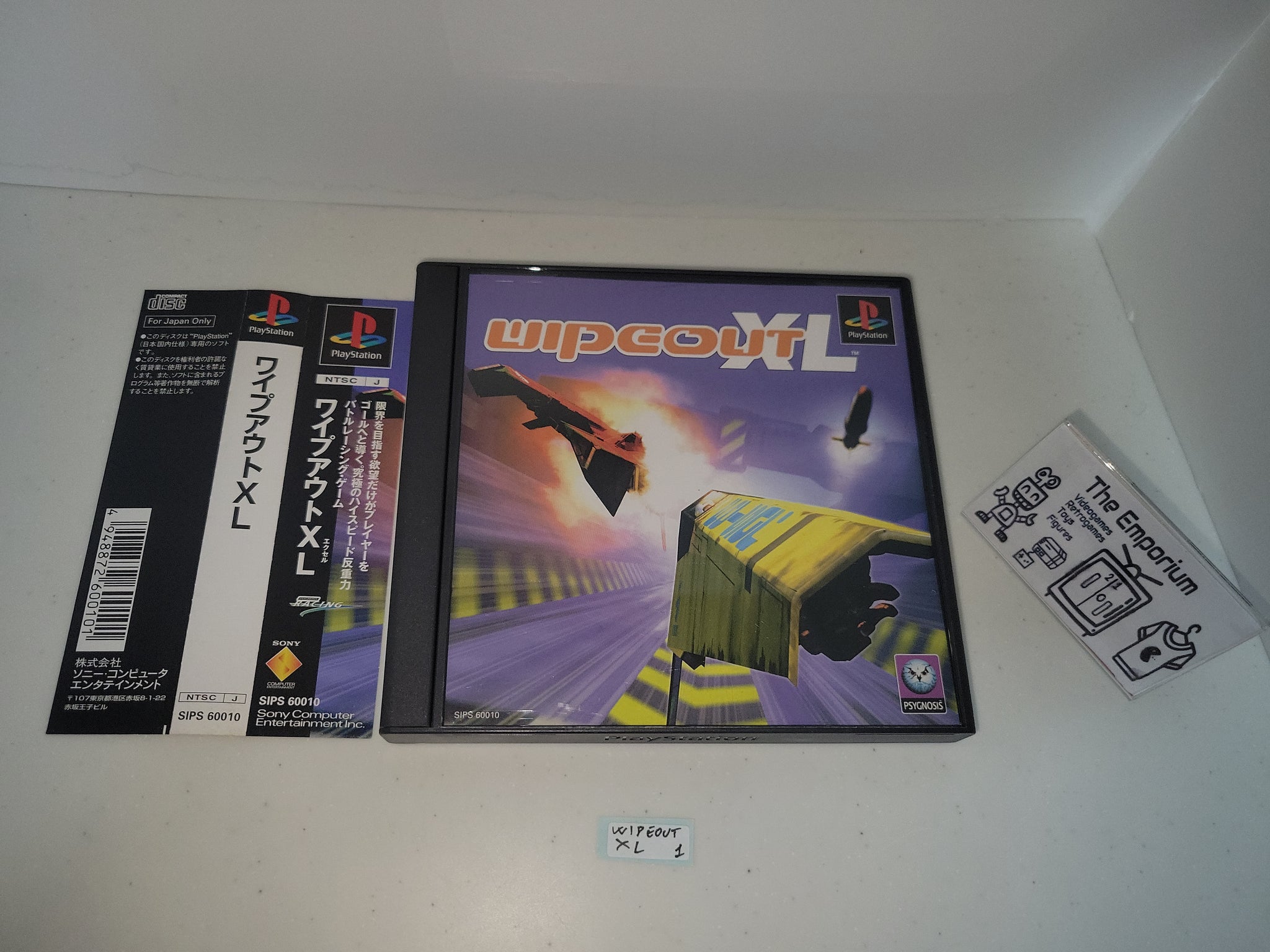 Wipeout XL - Sony PS1 Playstation – The Emporium RetroGames