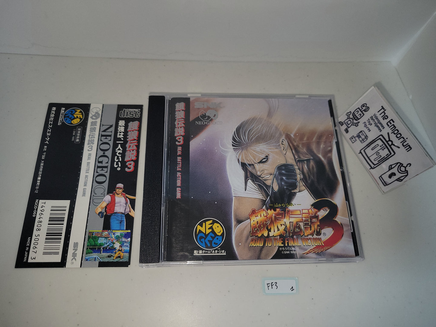Fatal Fury 3: Road to the Final Victory - Snk Neogeo cd ngcd
