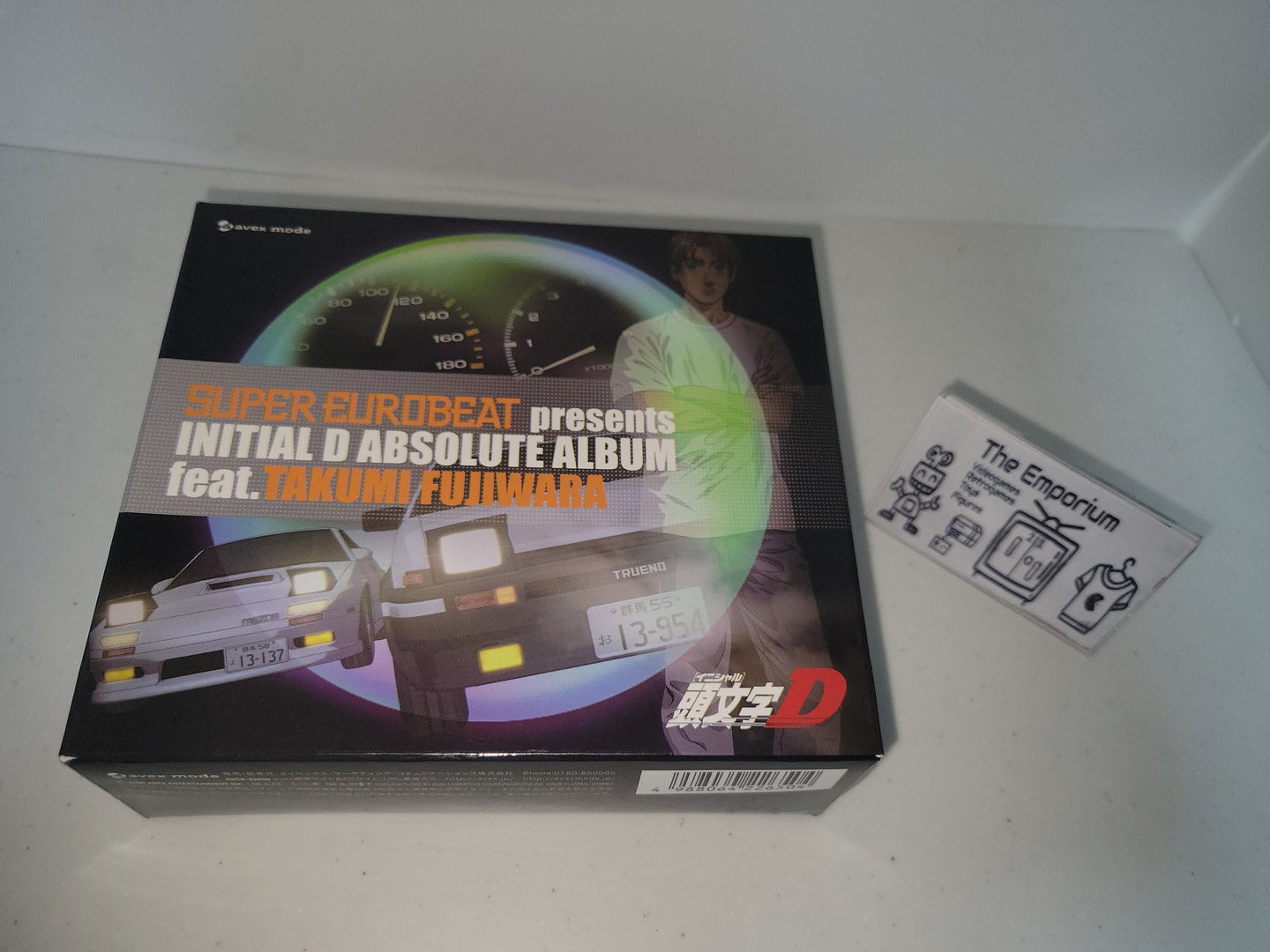 SUPER EUROBEAT presents INITIAL D ABSOLUTE ALBUM feat.TAKUMI FUJIWARA - Music cd soundtrack