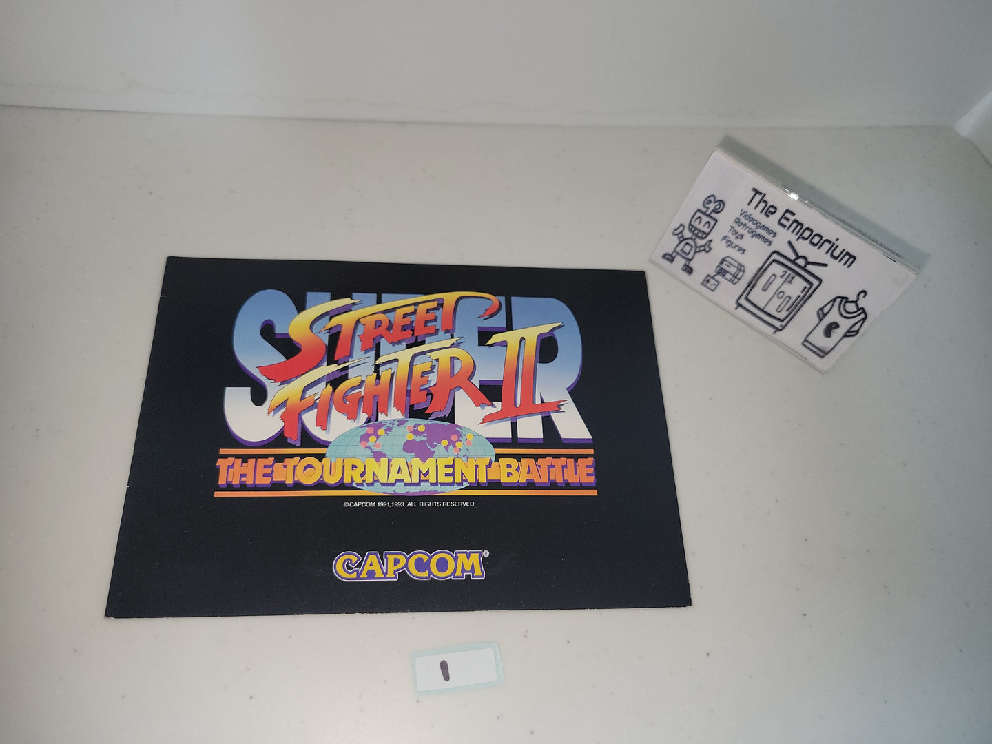 Super Street Fighter II telecard - phonecard