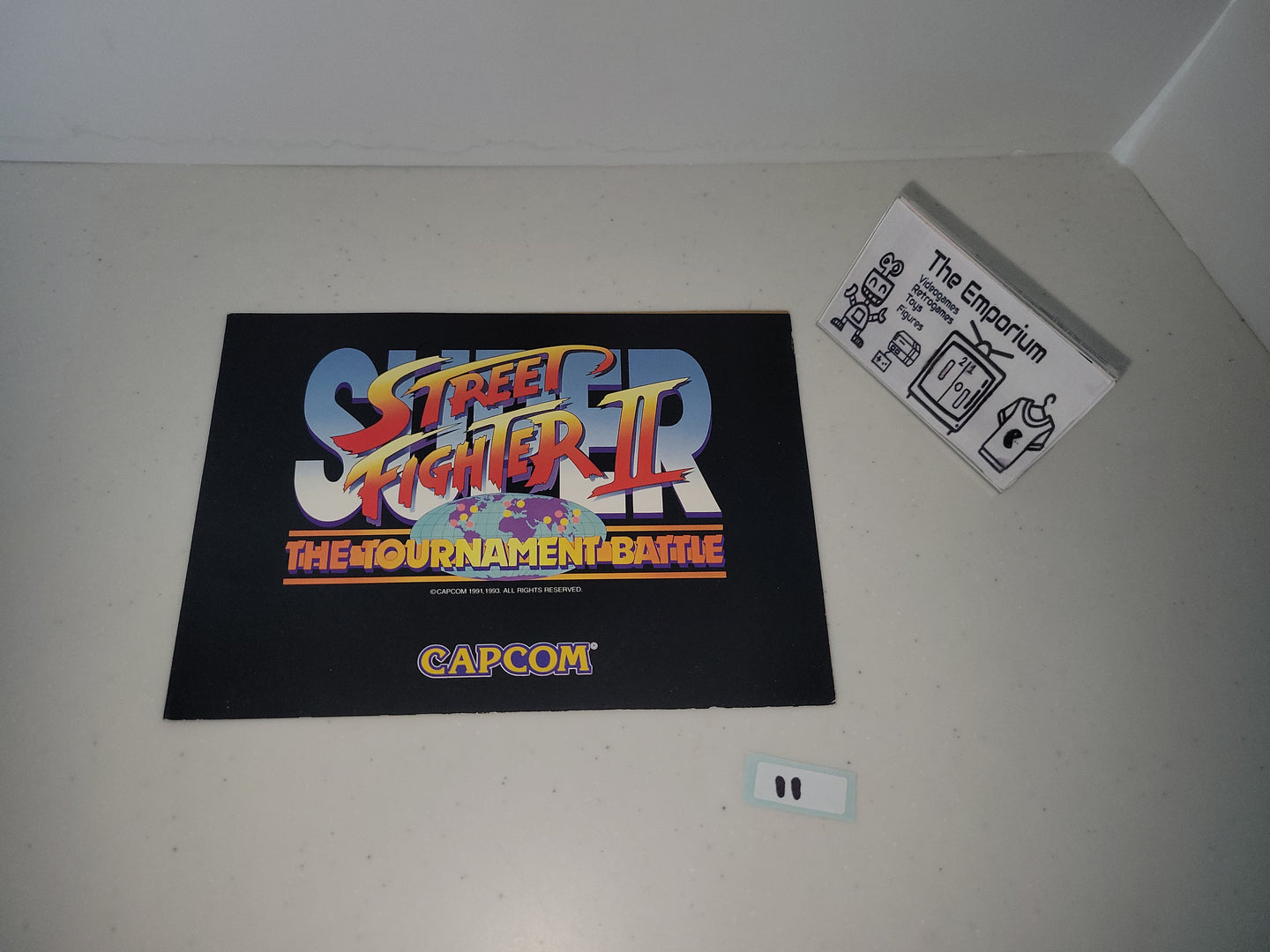 Super Street Fighter II telecard - phonecard