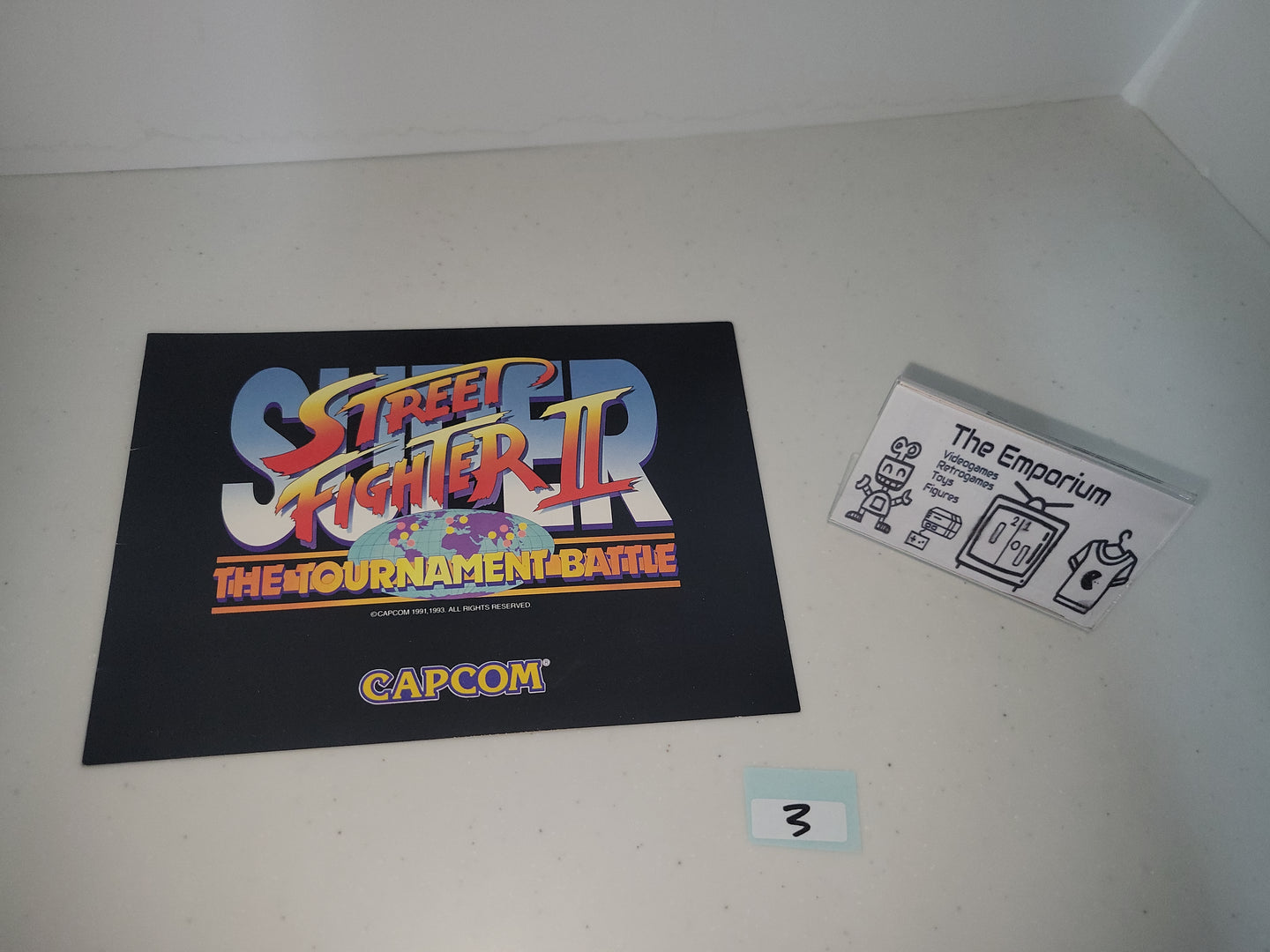 Super Street Fighter II telecard - phonecard