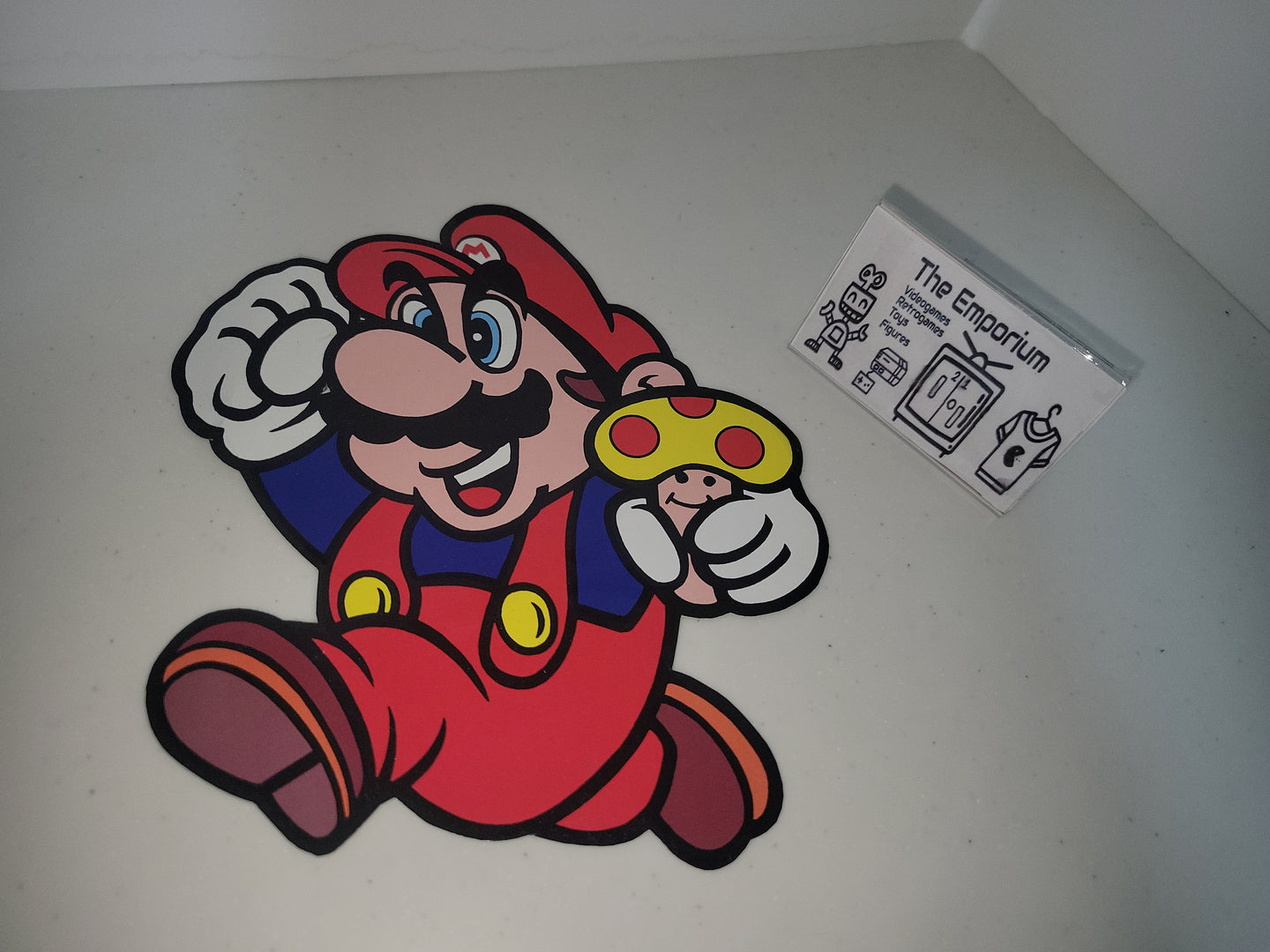 Super Mario Bros NOT FOR SALE Bonus Sticker - toy action figure gadgets