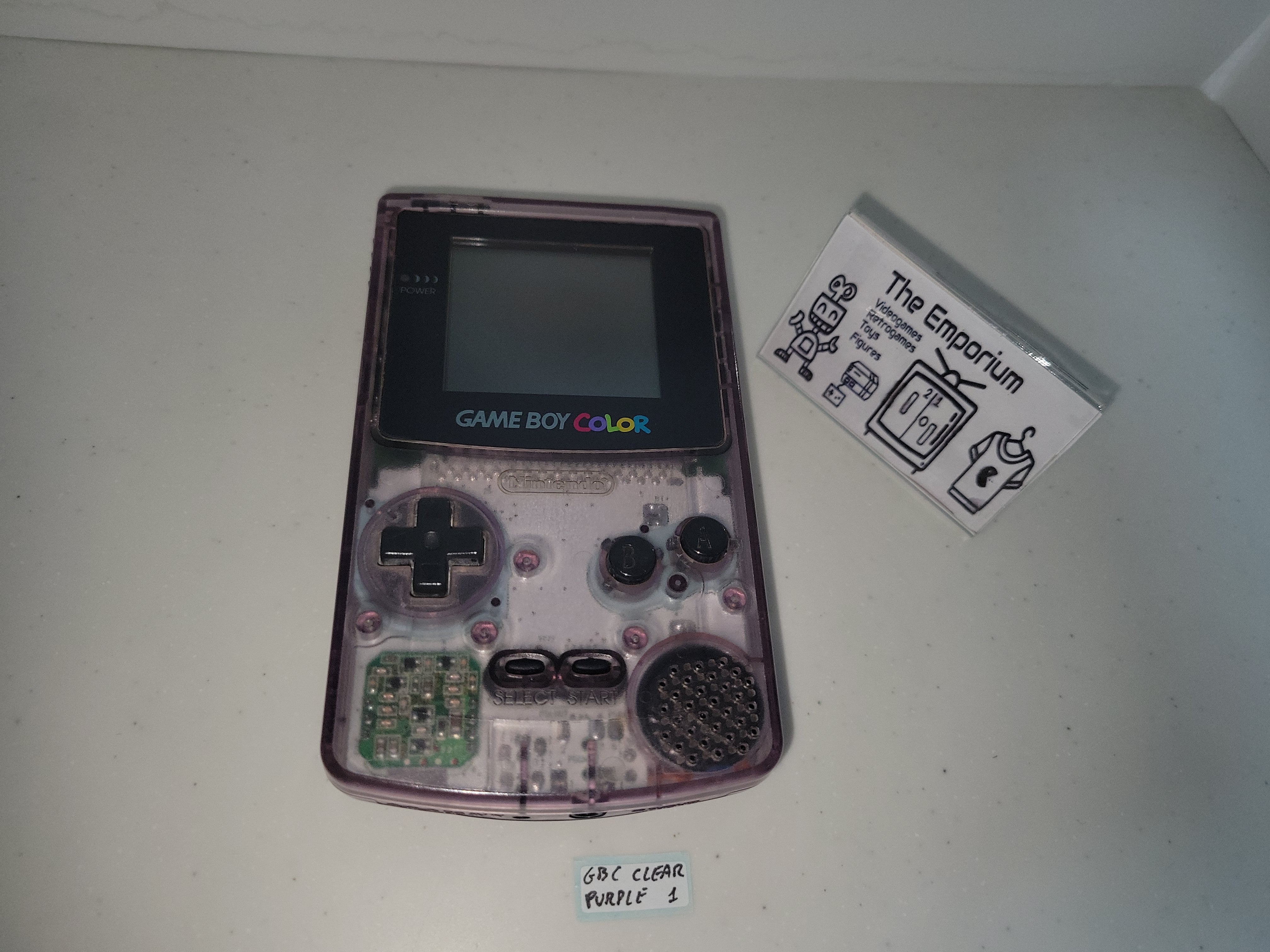 Game Boy Color (Clear Purple) - Nintendo GB GameBoy – The Emporium ...