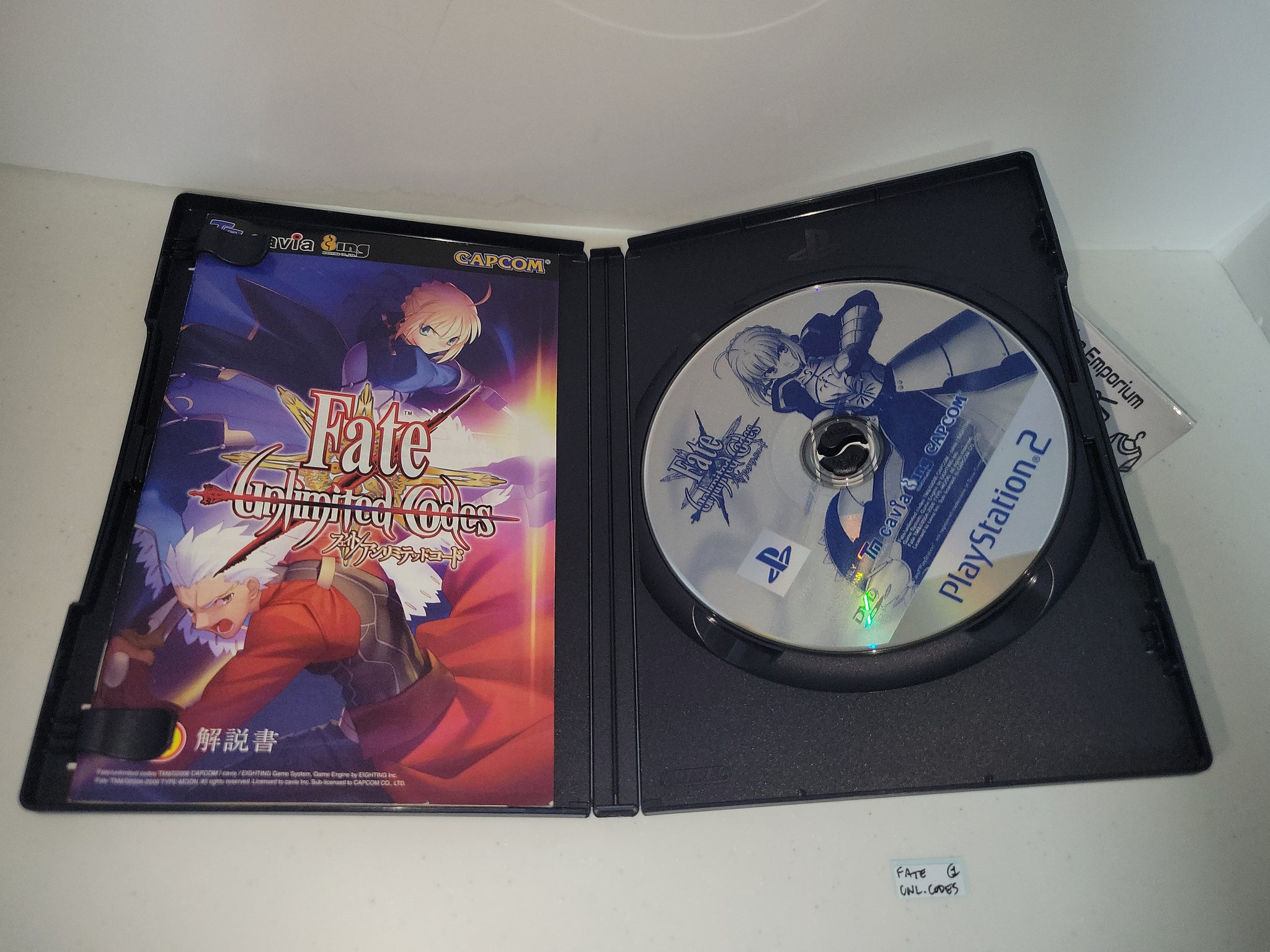 FATE / Unlimited codes - Sony playstation 2 – The Emporium