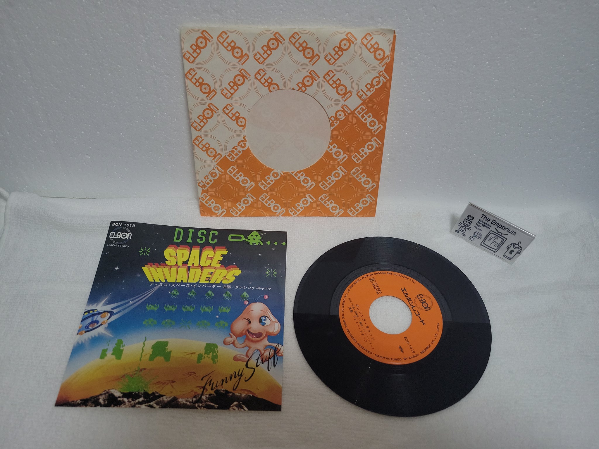 Funny Stuff Disco Space Invaders Vinyl Record - japanese original