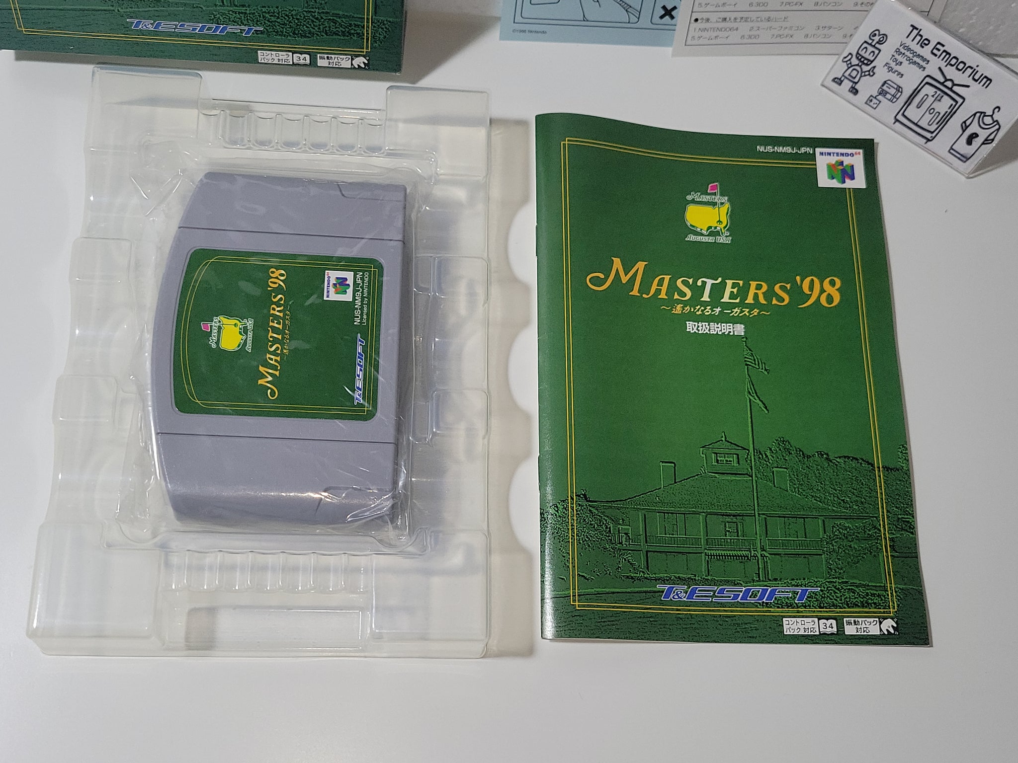 Masters '98: Harukanaru Augusta - Nintendo64 N64 Nintendo 64 – The