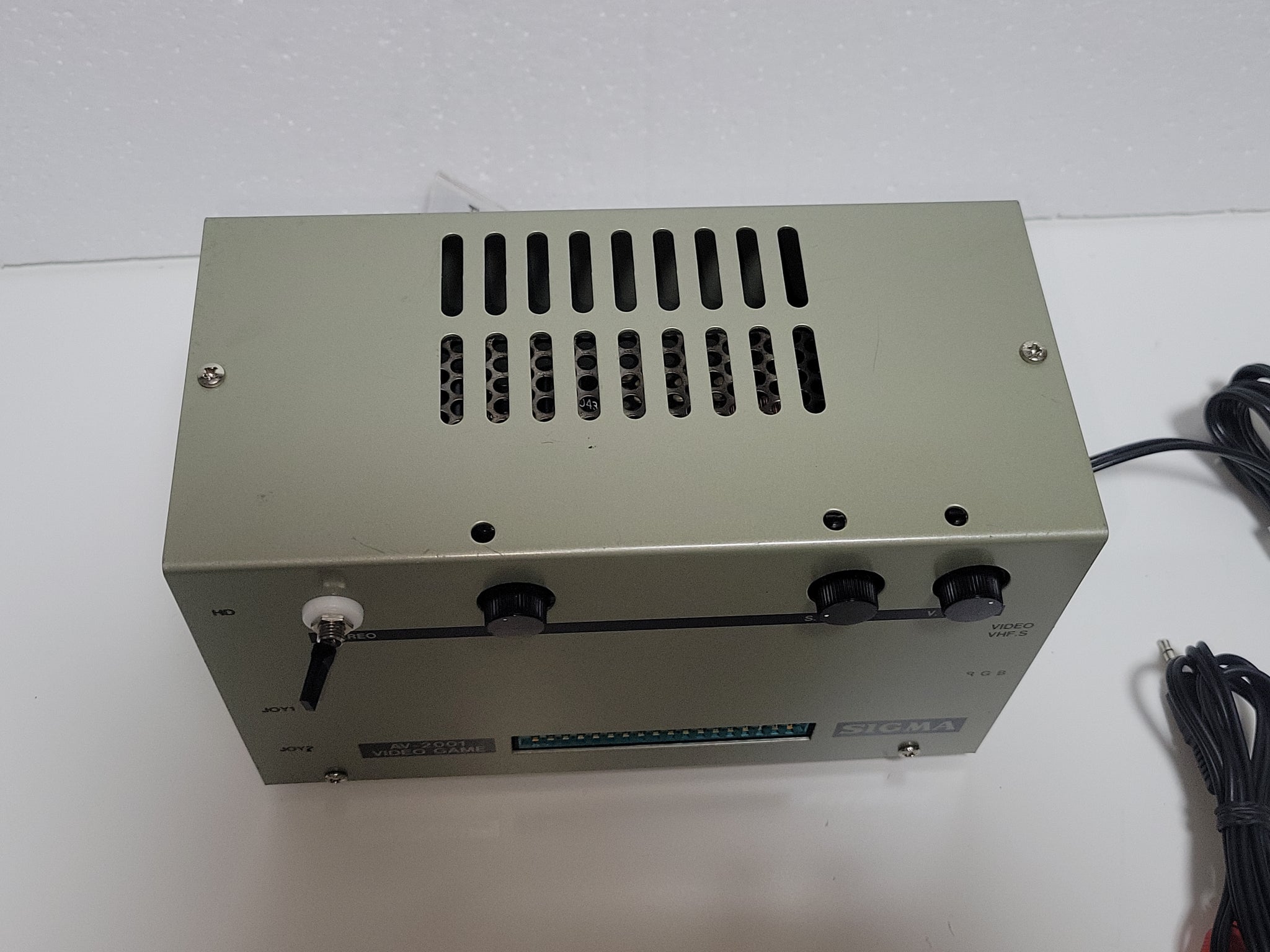 Arcade Jamma Control Box Sigma AV2001 - Arcade Pcb Printed