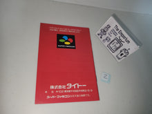 Load image into Gallery viewer, Darius Twin Manual - Nintendo Sfc Super Famicom
