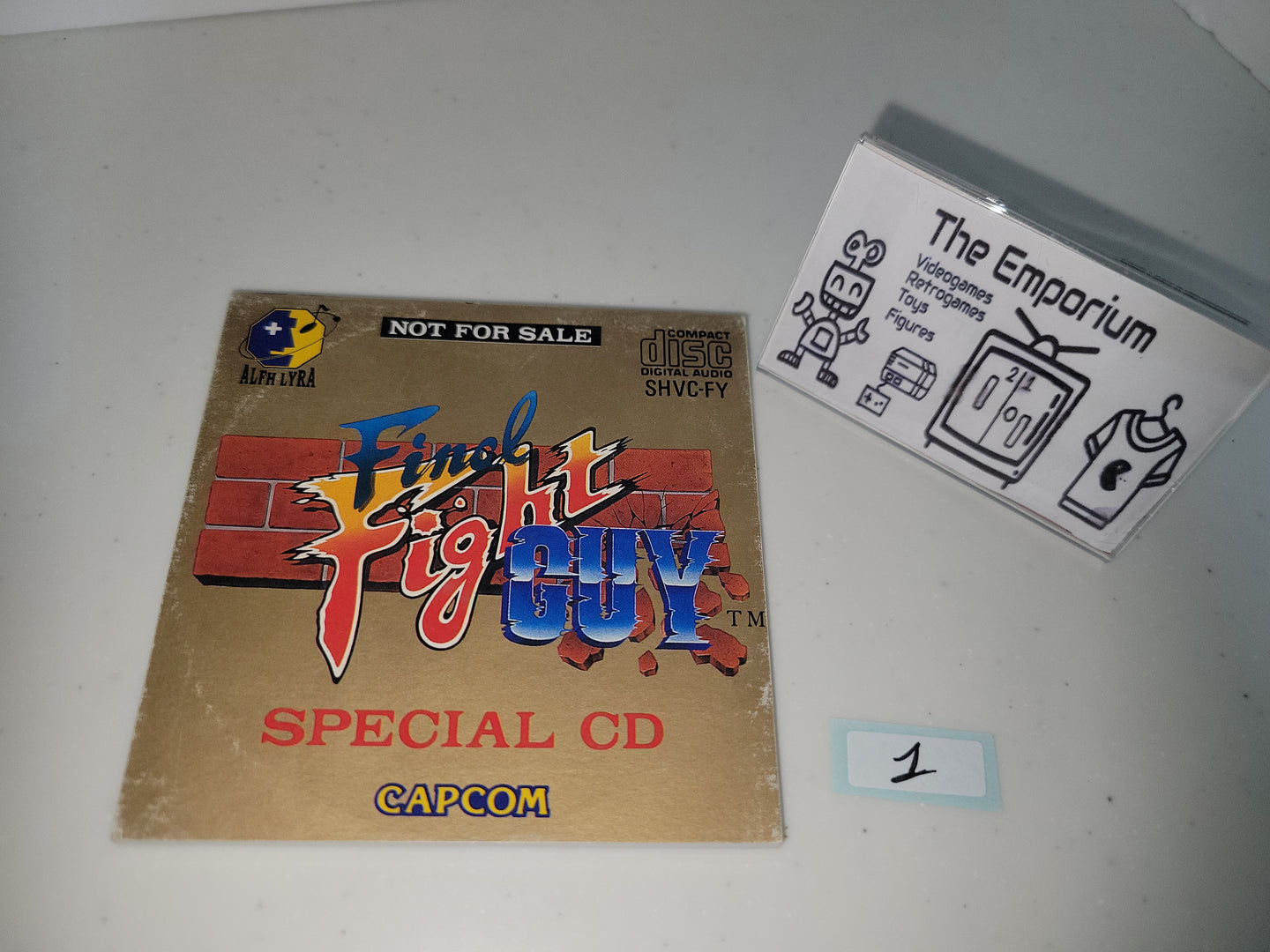 Final Fight GUY Mini CD - Nintendo Sfc Super Famicom