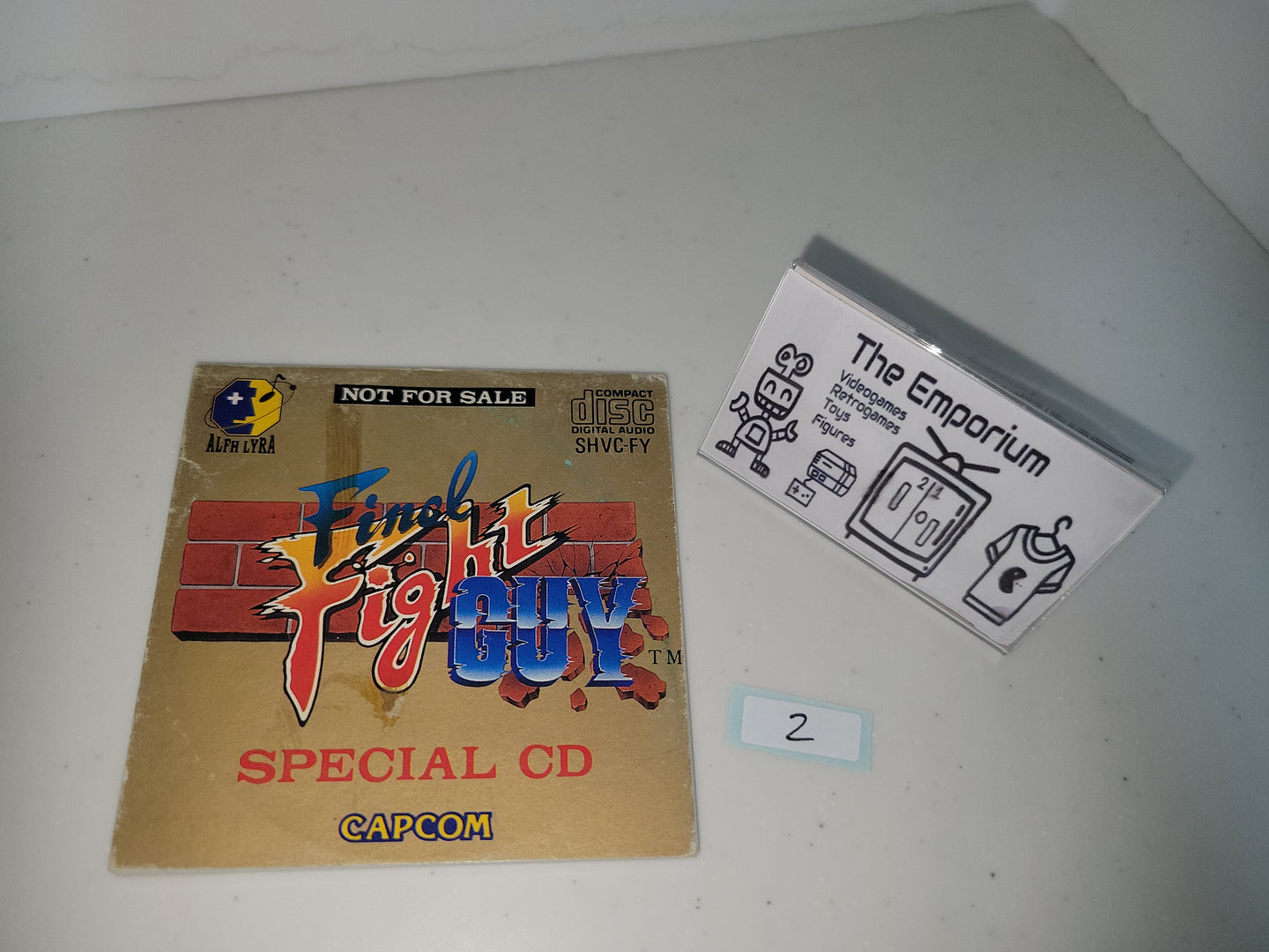 Final Fight GUY Mini CD - Nintendo Sfc Super Famicom