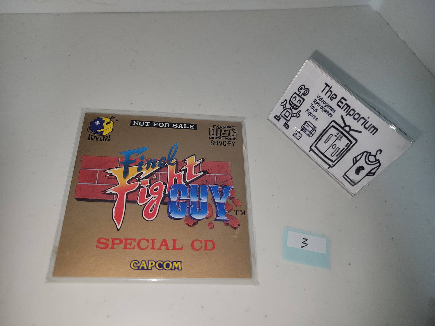 Final Fight GUY Mini CD - Nintendo Sfc Super Famicom